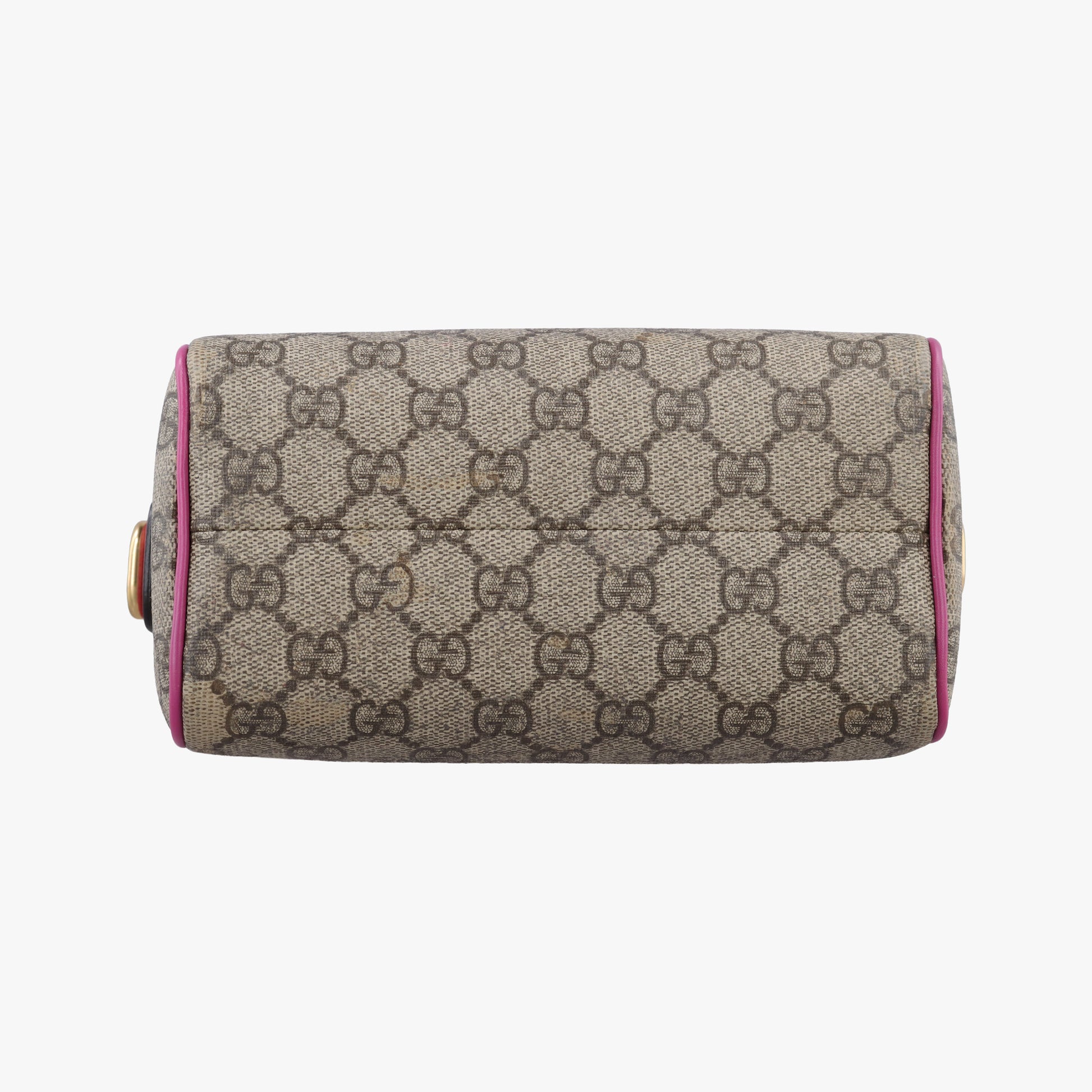 GG Supreme beige×red×pink PVC coated canvas×Leather 432123 B019790303GG スプリーム ベージュ×レッド×ピンク PVCコーティングキャンバス×レザー 432123 B019790303