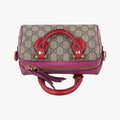 GG Supreme beige×red×pink PVC coated canvas×Leather 432123 B019790303GG スプリーム ベージュ×レッド×ピンク PVCコーティングキャンバス×レザー 432123 B019790303