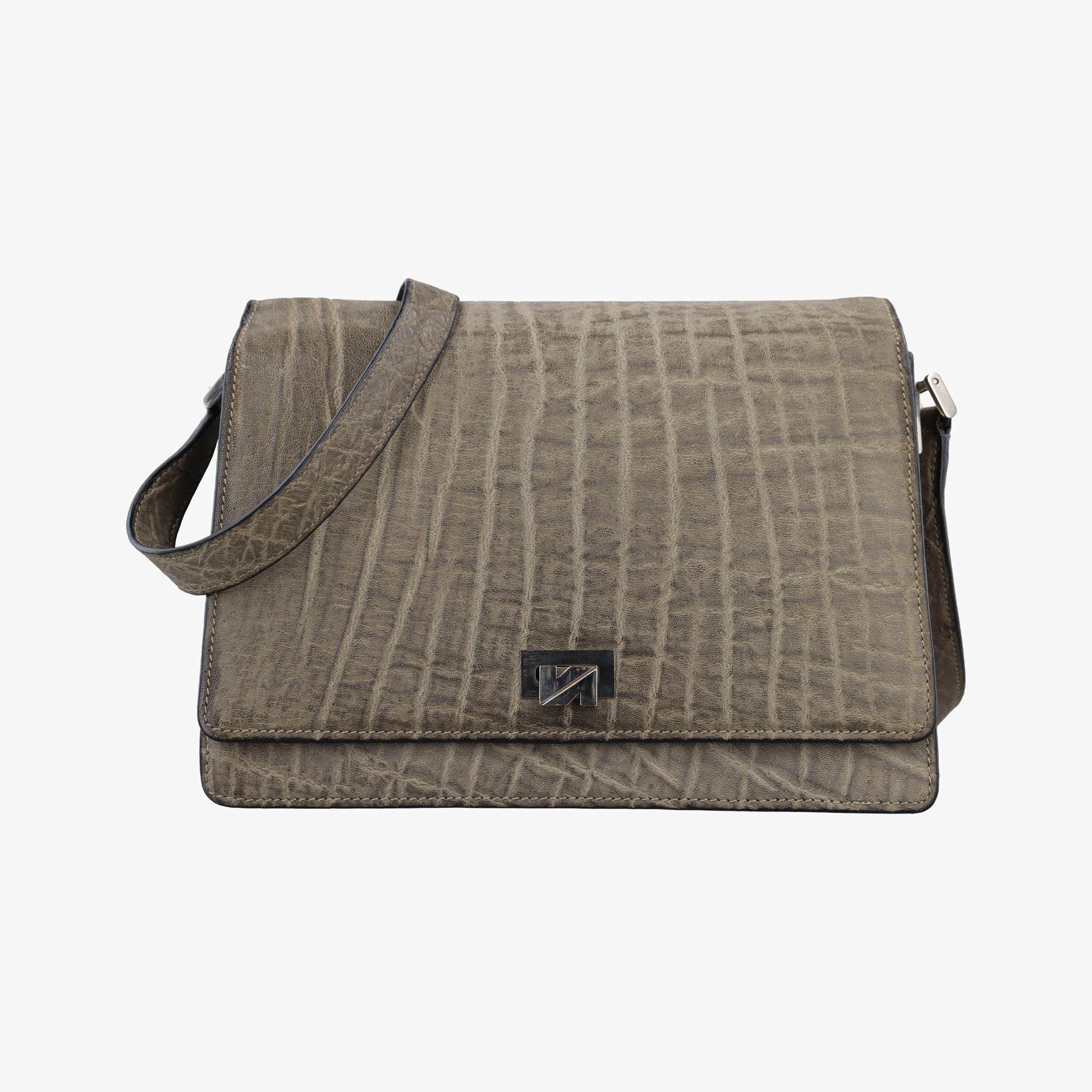 Exotic  Grey Leather エキゾチック グレー レザー 