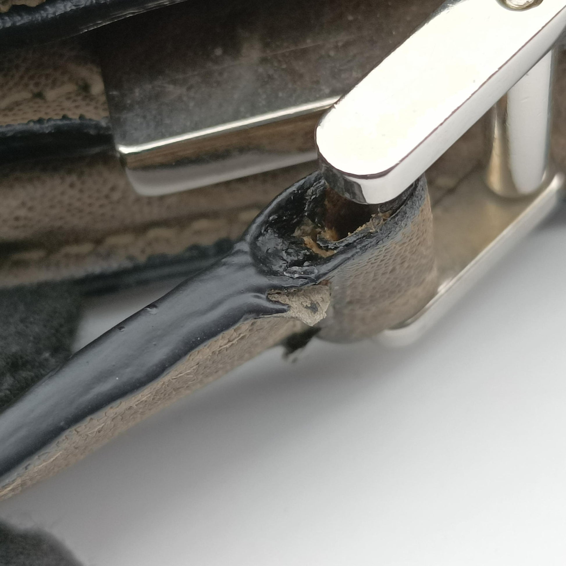 Exotic  Grey Leather エキゾチック グレー レザー 