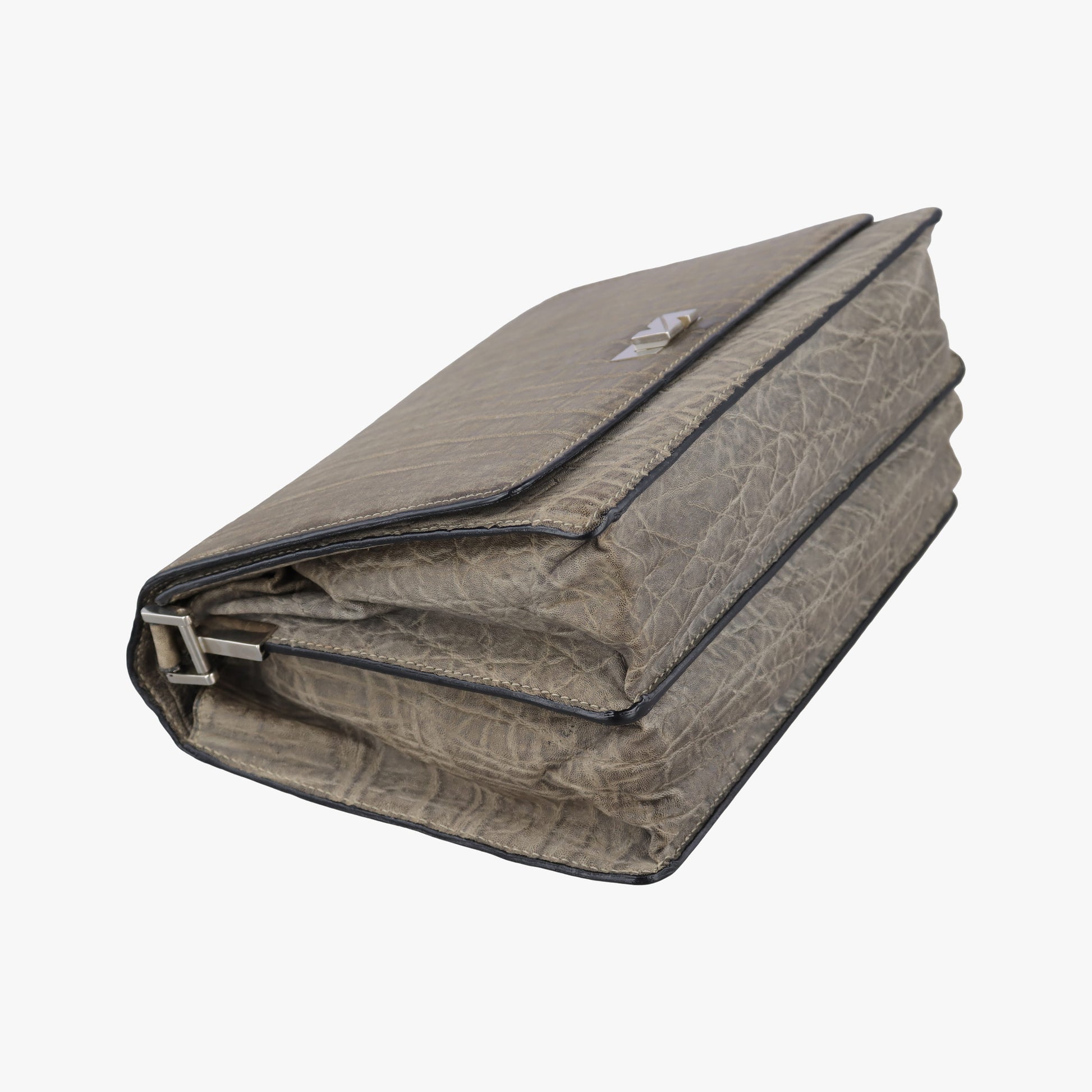 Exotic  Grey Leather エキゾチック グレー レザー 