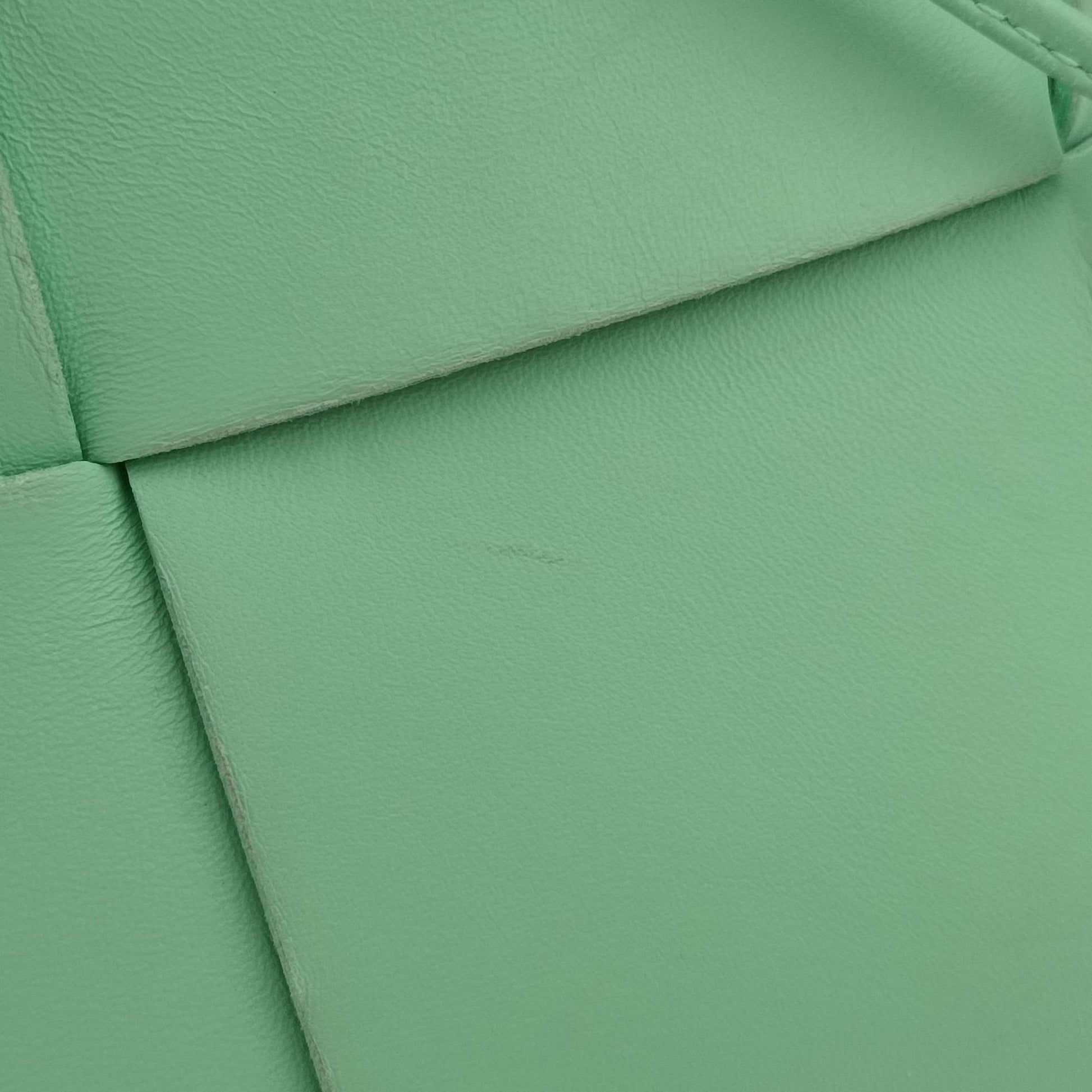 THE ARCO Tote Green lambskin R00006760Oザ アルコ トート グリーン ラムスキン R00006760O