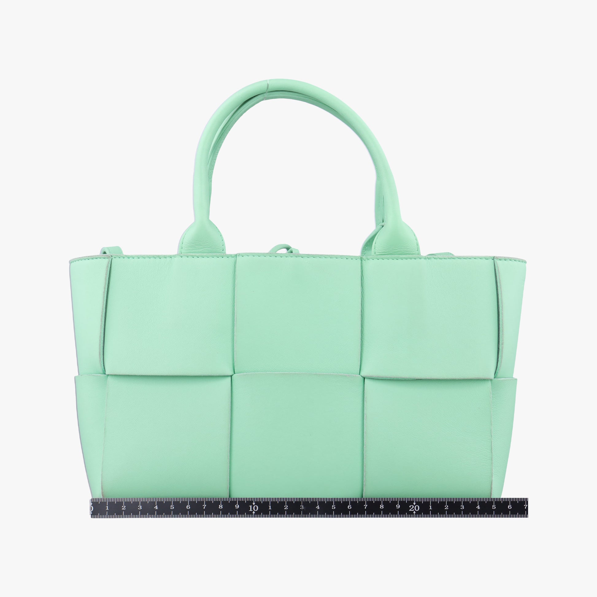 THE ARCO Tote Green lambskin R00006760Oザ アルコ トート グリーン ラムスキン R00006760O