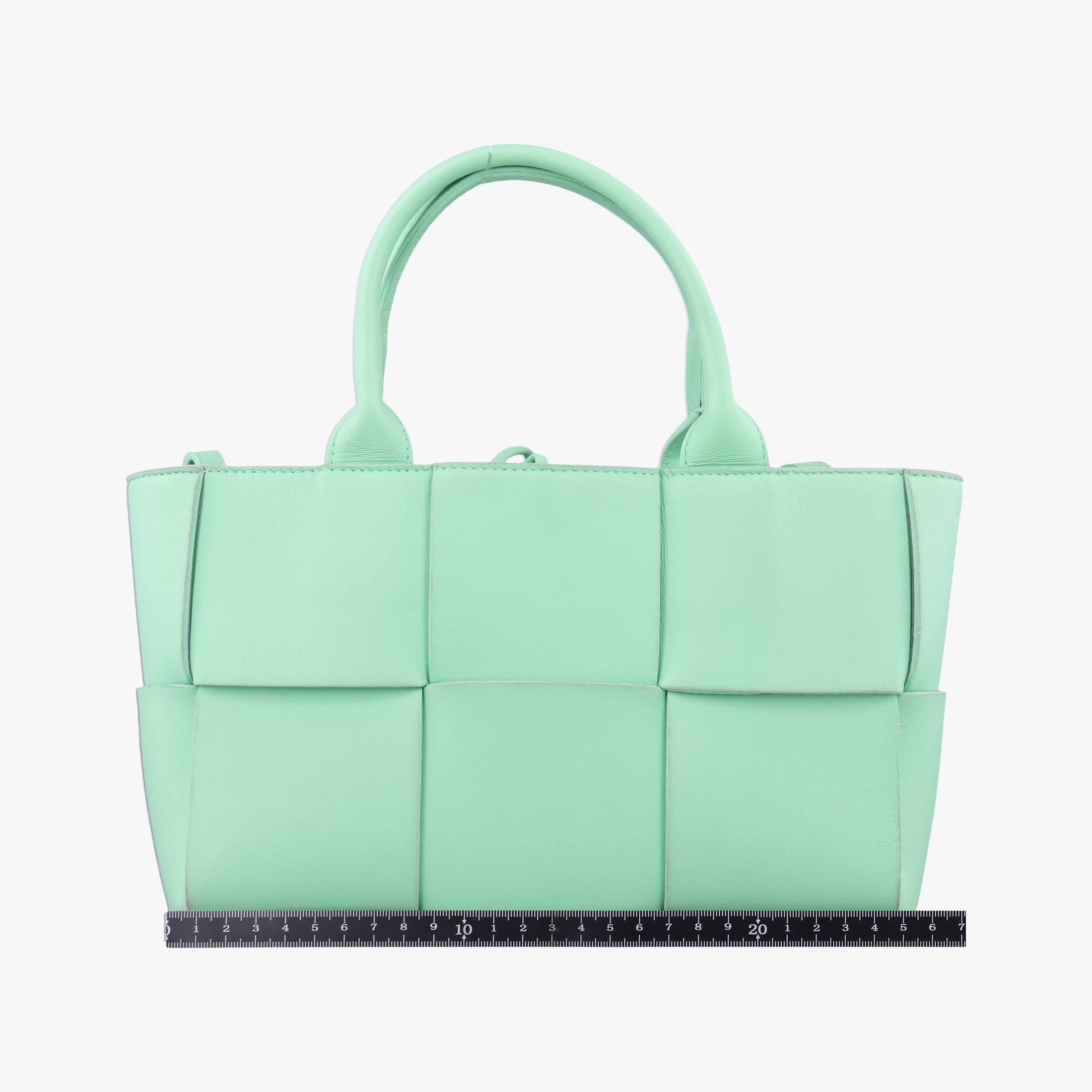 THE ARCO Tote Green lambskin R00006760Oザ アルコ トート グリーン ラムスキン R00006760O