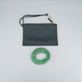 THE ARCO Tote Green lambskin R00006760Oザ アルコ トート グリーン ラムスキン R00006760O