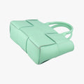 THE ARCO Tote Green lambskin R00006760Oザ アルコ トート グリーン ラムスキン R00006760O