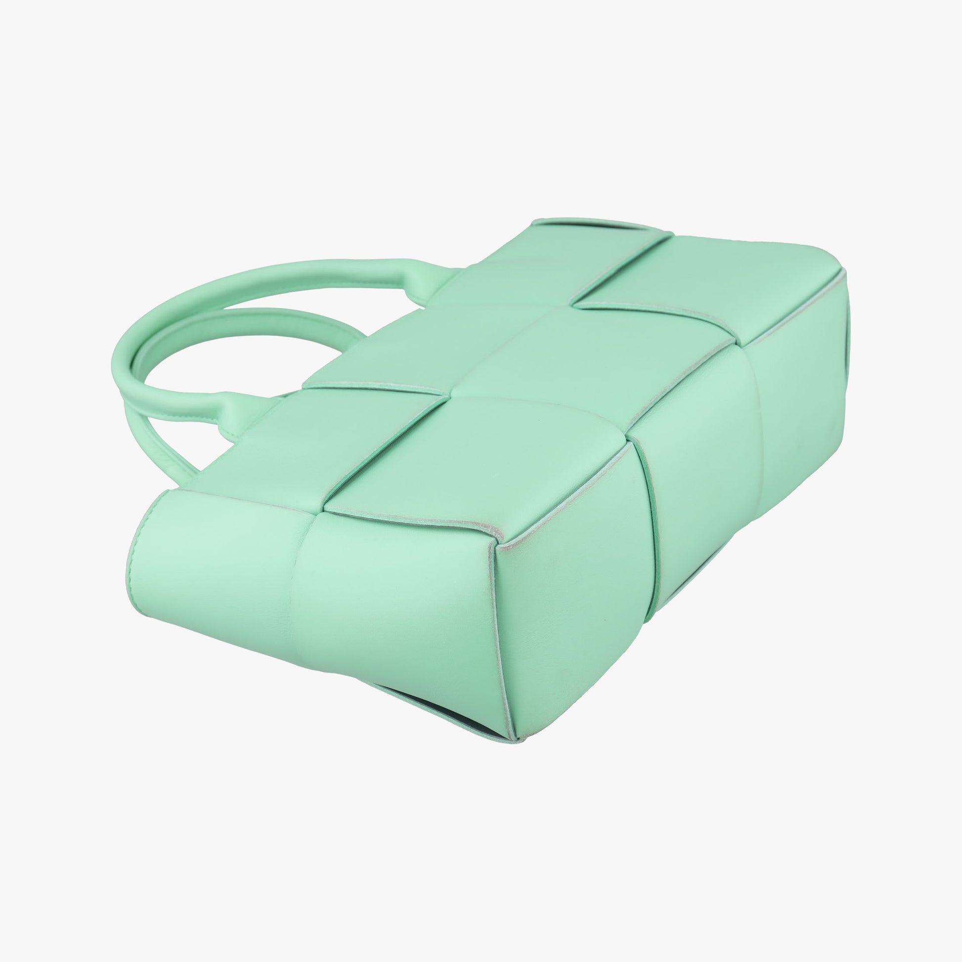THE ARCO Tote Green lambskin R00006760Oザ アルコ トート グリーン ラムスキン R00006760O