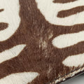 AnimalierZebra Print Brown×White Moro Pony Hair 50アニマリエ ゼブラ柄 ブラウン×ホワイト ハラコ 50