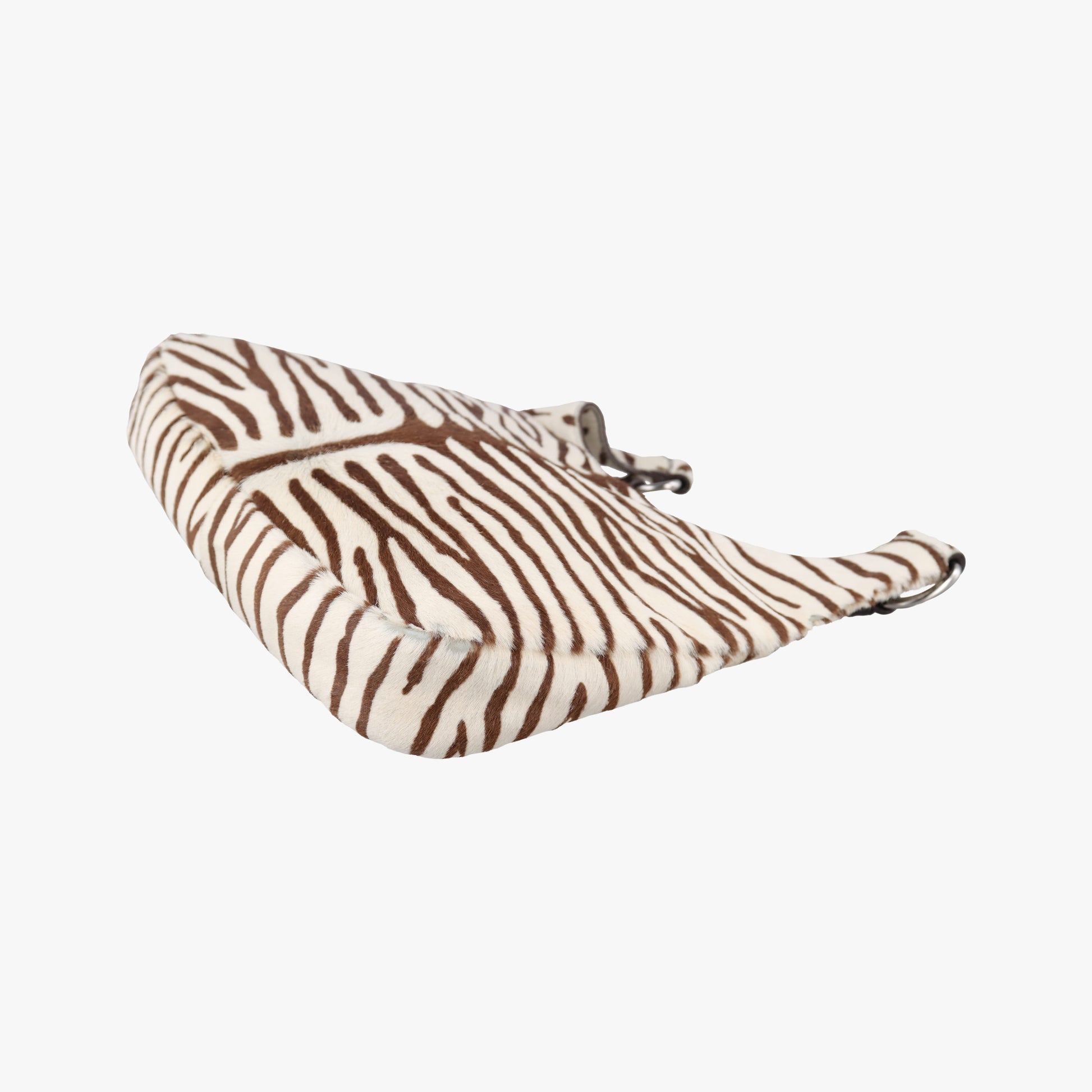 AnimalierZebra Print Brown×White Moro Pony Hair 50アニマリエ ゼブラ柄 ブラウン×ホワイト ハラコ 50