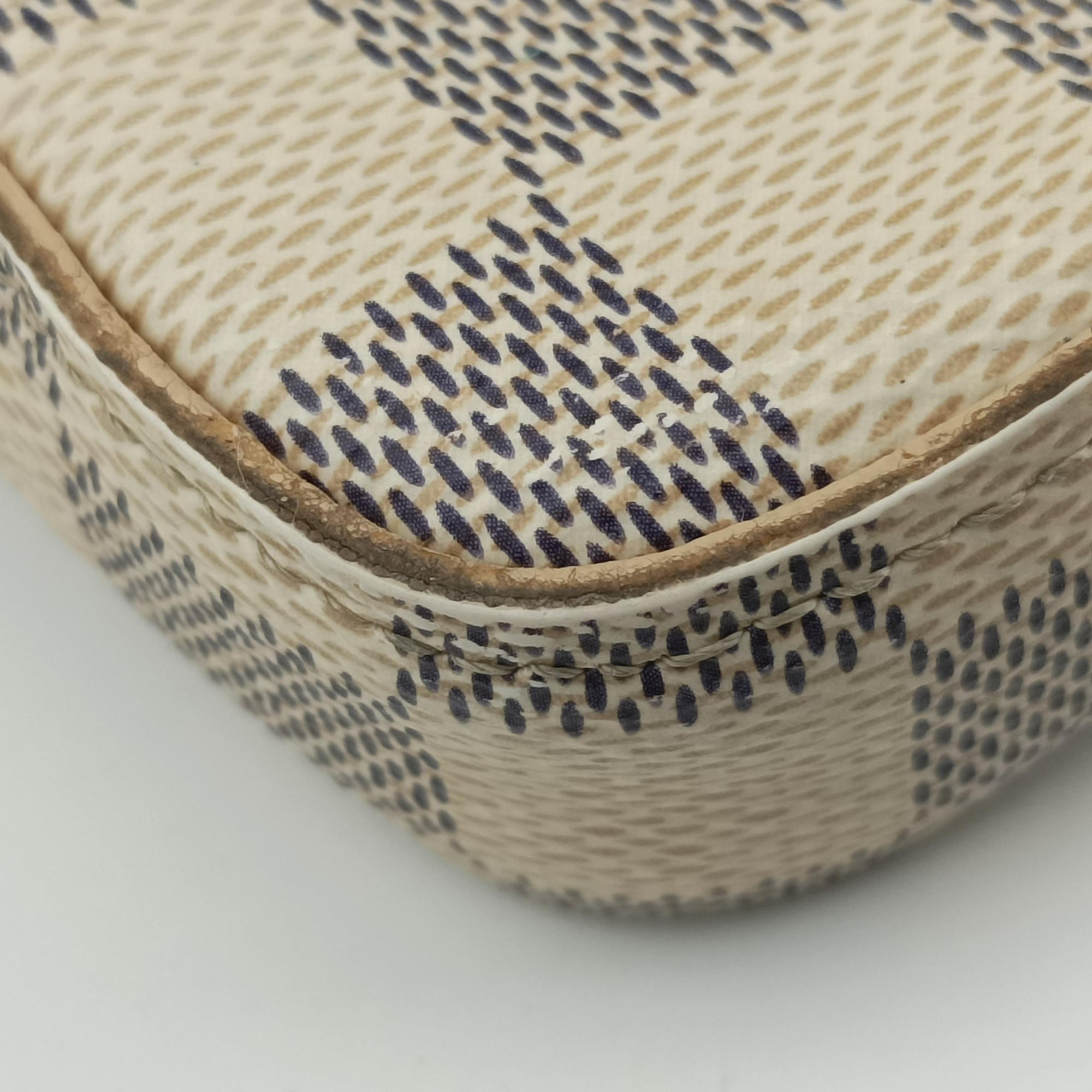 Pochette Felicie Azur Damier Canvas N63106 MI4197ポシェットフェリシー アズール ダミエキャンバス N63106 MI4197