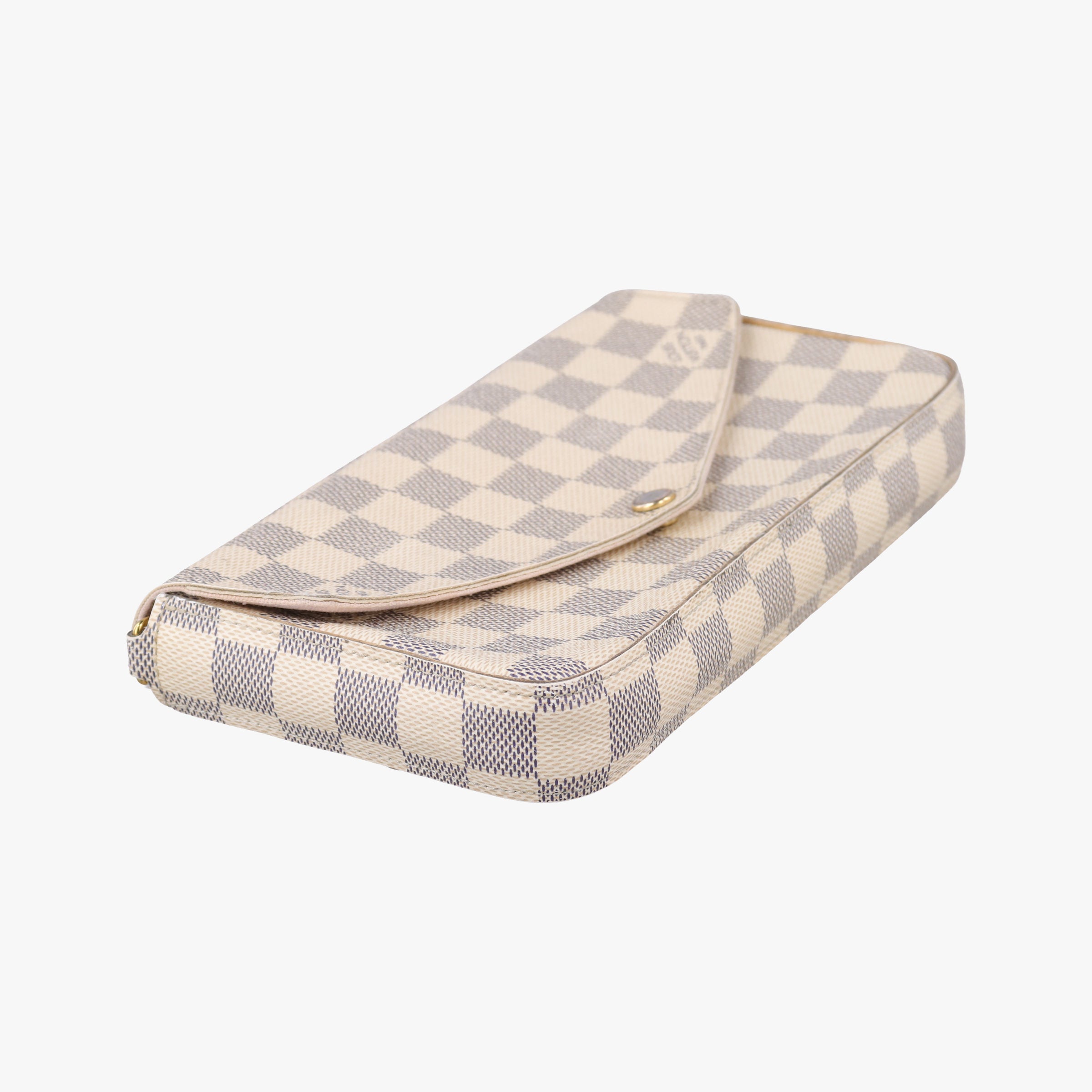 Pochette Felicie Azur Damier Canvas N63106 MI4197ポシェットフェリシー アズール ダミエキャンバス N63106 MI4197
