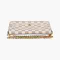 Pochette Felicie Azur Damier Canvas N63106 MI4197ポシェットフェリシー アズール ダミエキャンバス N63106 MI4197