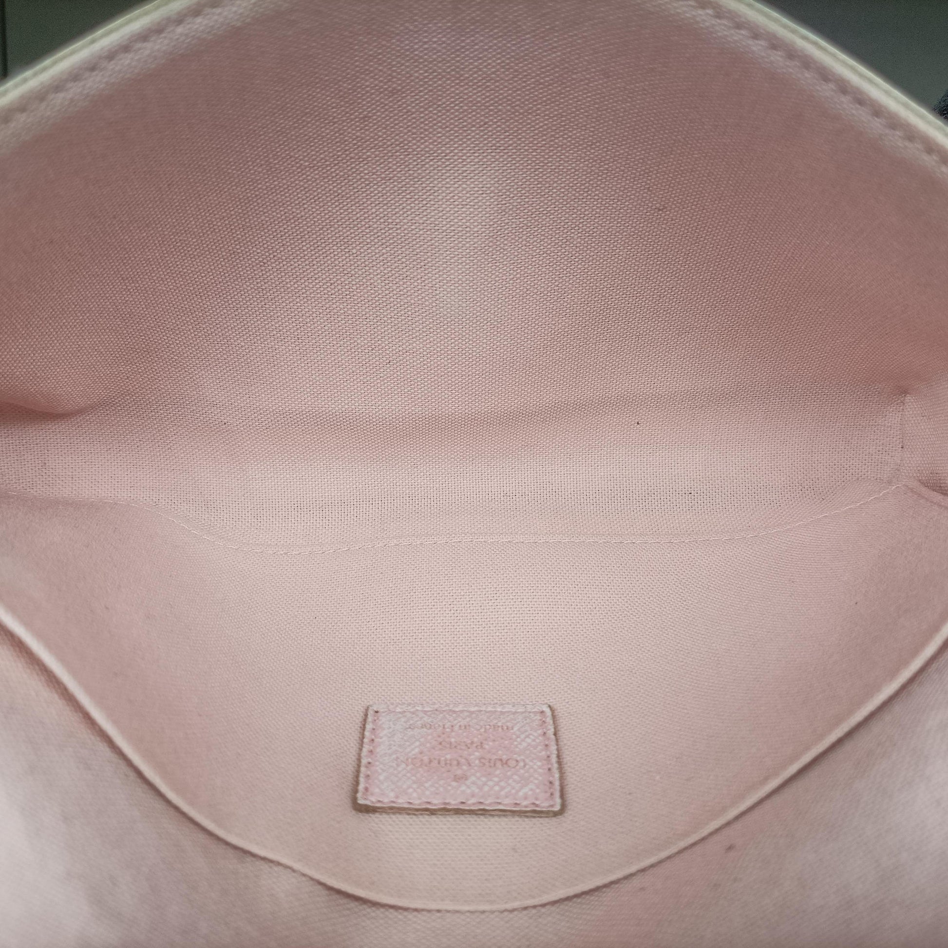 Pochette Felicie Azur Damier Canvas N63106 MI4197ポシェットフェリシー アズール ダミエキャンバス N63106 MI4197
