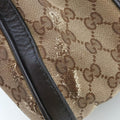 Sherry Line Beige×green×red canvas×leather 247205 B014672296シェリーライン ベージュ×グリーン×レッド キャンバス×レザー 247205 B014672296