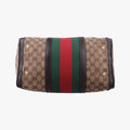 Sherry Line Beige×green×red canvas×leather 247205 B014672296シェリーライン ベージュ×グリーン×レッド キャンバス×レザー 247205 B014672296