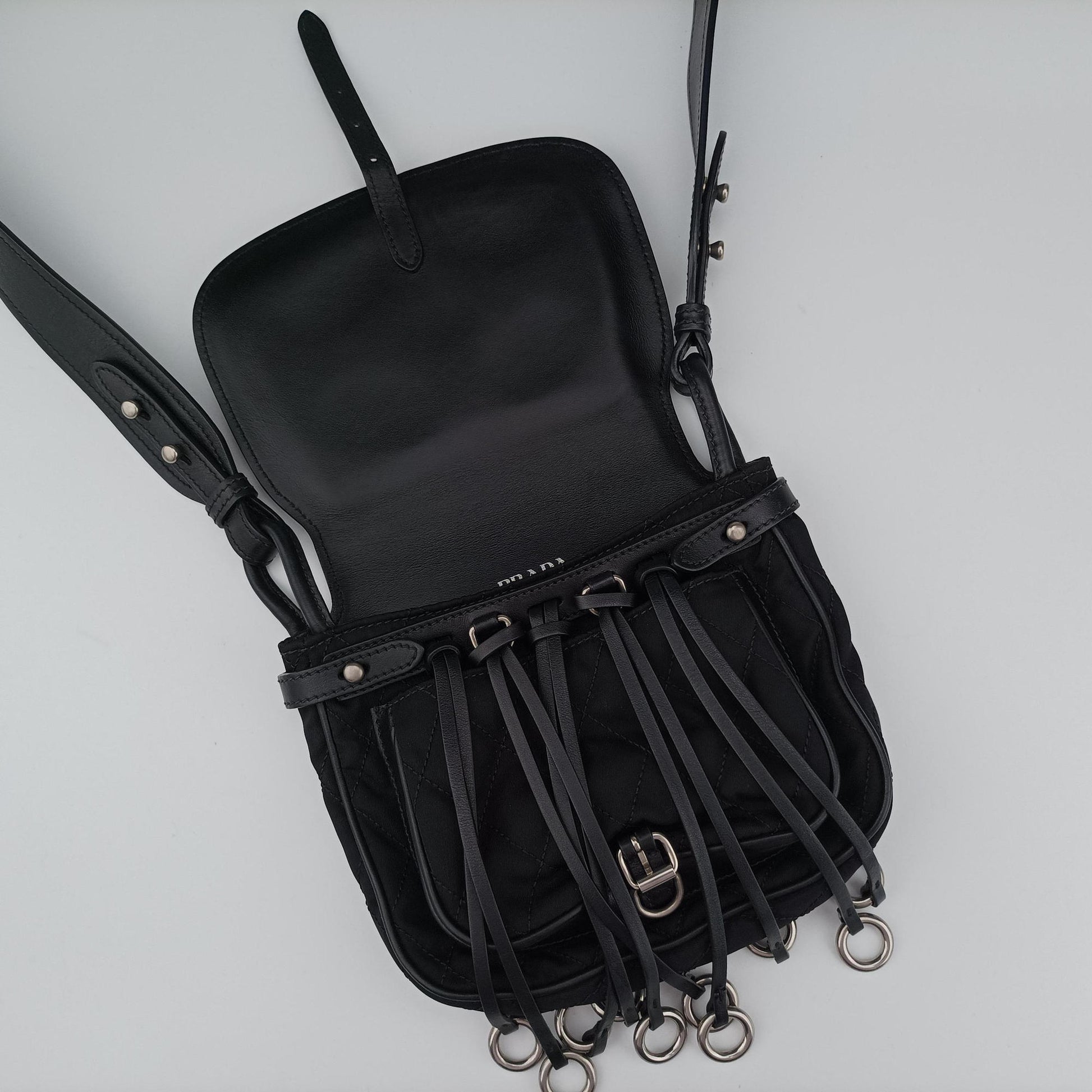 Corsaire Black Leather x nylon 180/Rコルセア ブラック レザー x ナイロン 180/R