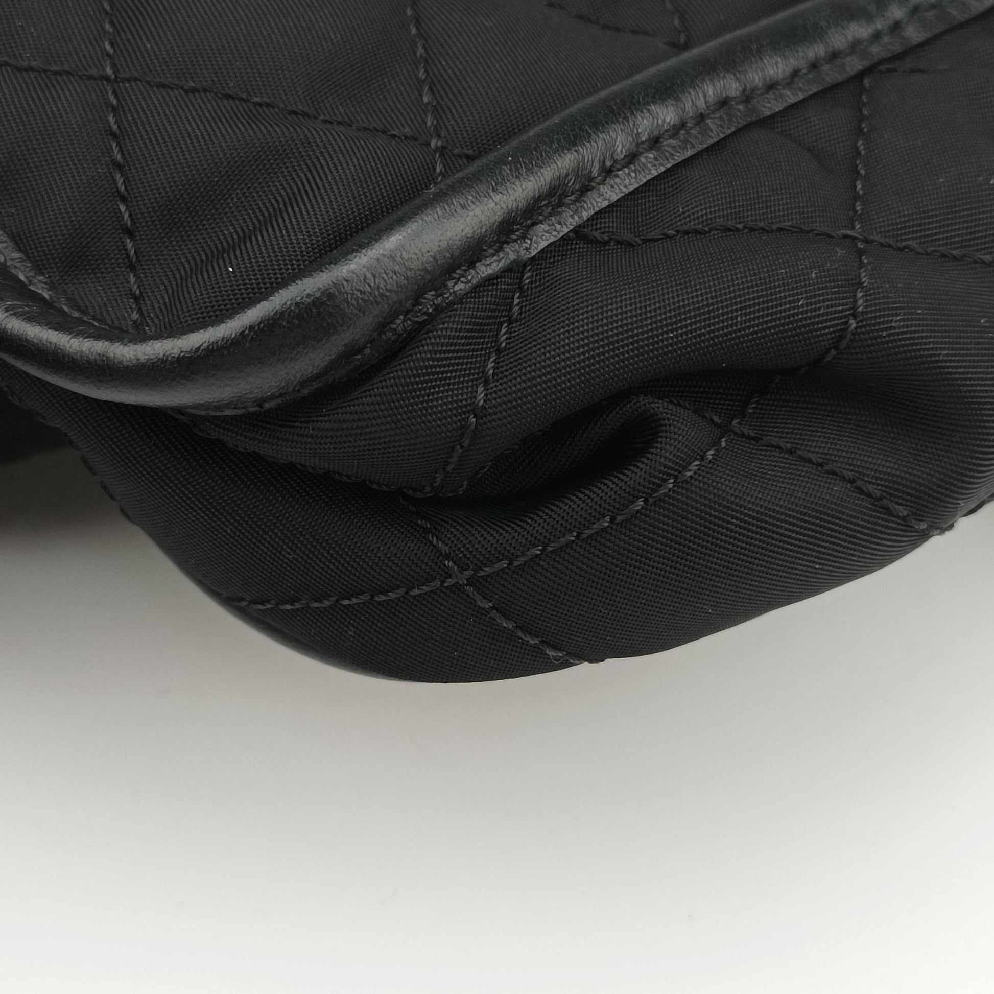 Corsaire Black Leather x nylon 180/Rコルセア ブラック レザー x ナイロン 180/R