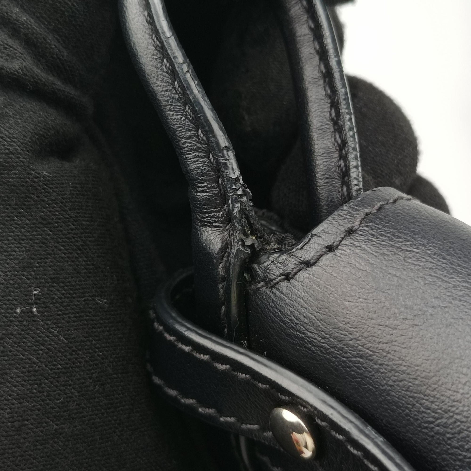 Corsaire Black Leather x nylon 180/Rコルセア ブラック レザー x ナイロン 180/R