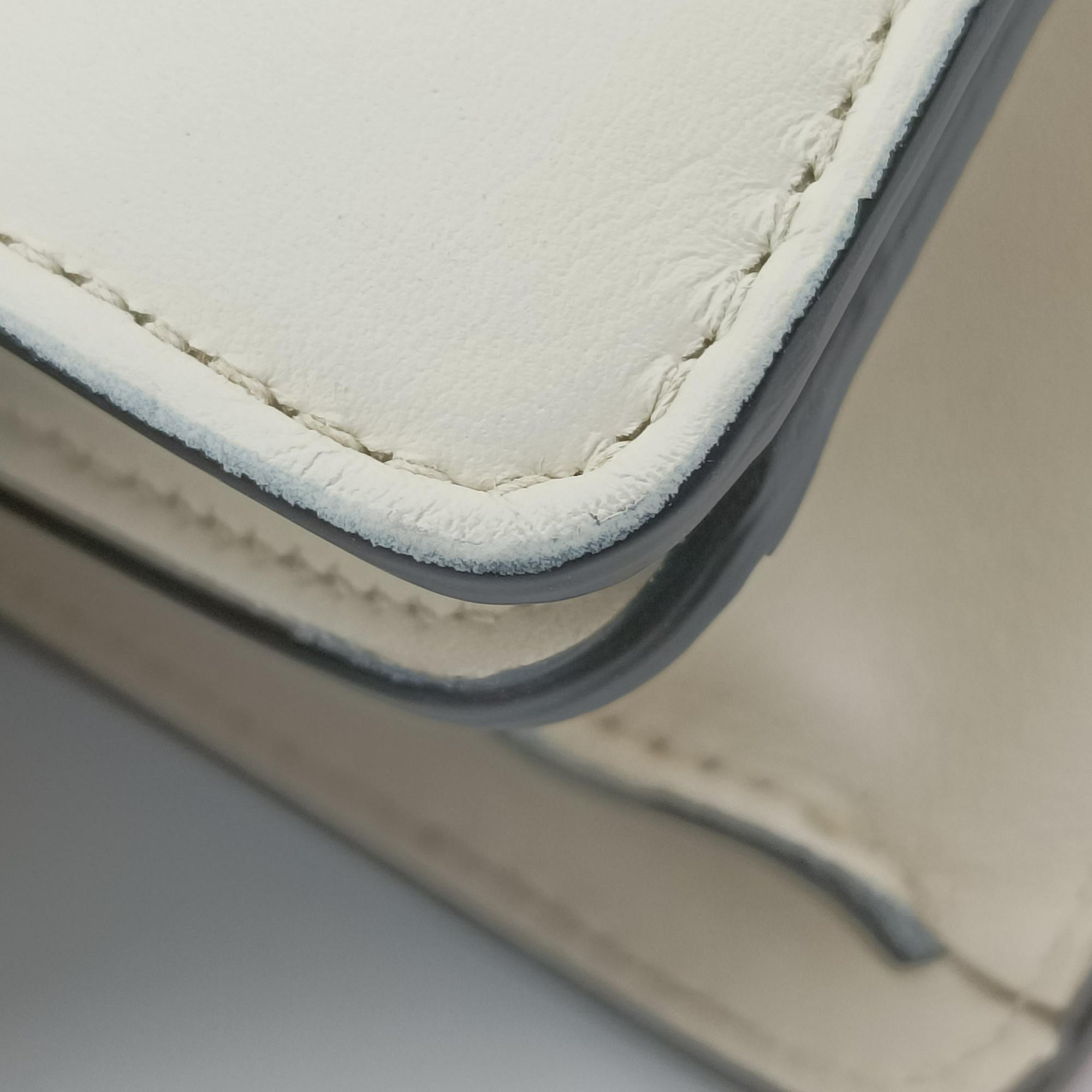 Dionysus bamboo White×navy×red Leather 448075 I020376623ディオニュソス バンブー ホワイト×ネイビー×レッド レザー 448075 I020376623