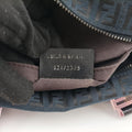 Forever Bauletto Zucchino Black×pink canvas×leather 8BL068 8BL068/HJE 128/2305フォーエバー バウレット  ズッキーノ ブラック×ピンク キャンバス×レザー 8BL068 8BL068/HJE 128/2305