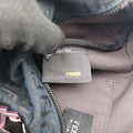 Forever Bauletto Zucchino Black×pink canvas×leather 8BL068 8BL068/HJE 128/2305フォーエバー バウレット  ズッキーノ ブラック×ピンク キャンバス×レザー 8BL068 8BL068/HJE 128/2305