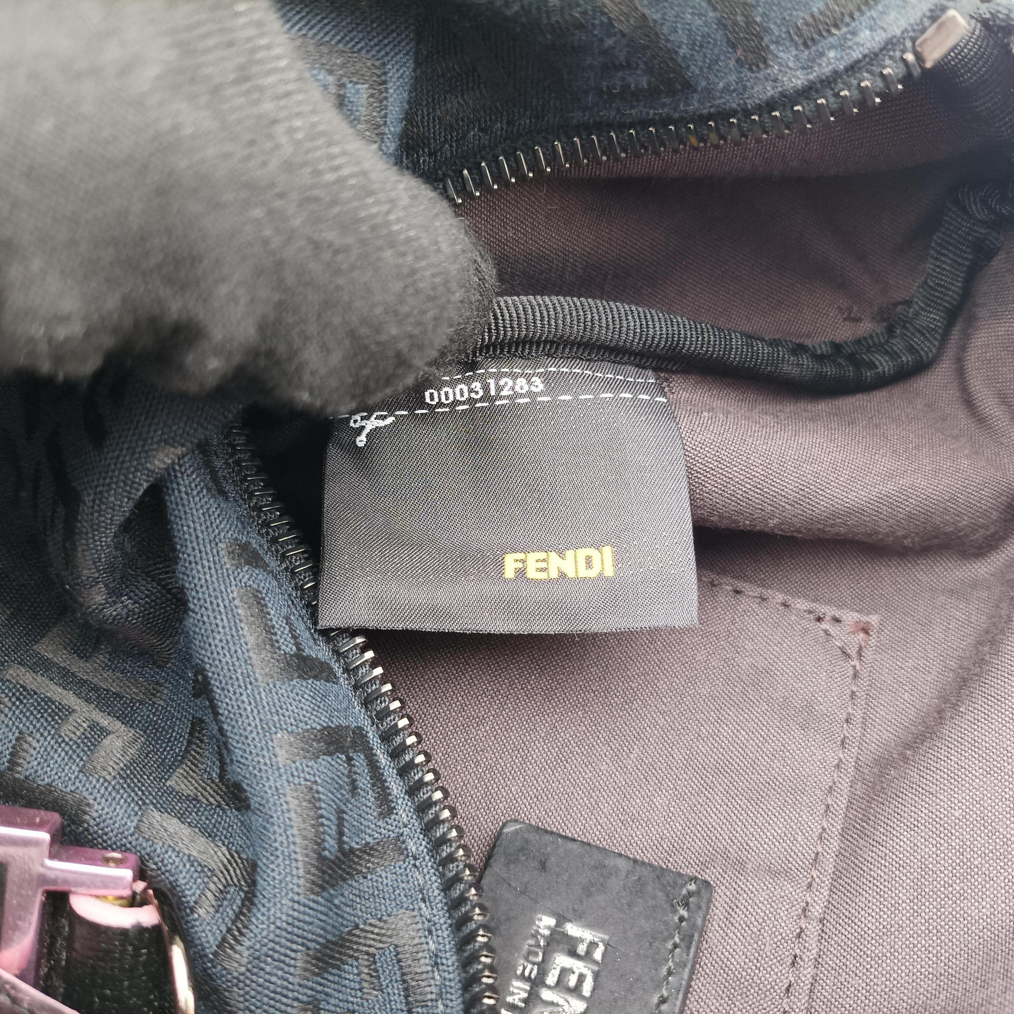 Forever Bauletto Zucchino Black×pink canvas×leather 8BL068 8BL068/HJE 128/2305フォーエバー バウレット  ズッキーノ ブラック×ピンク キャンバス×レザー 8BL068 8BL068/HJE 128/2305