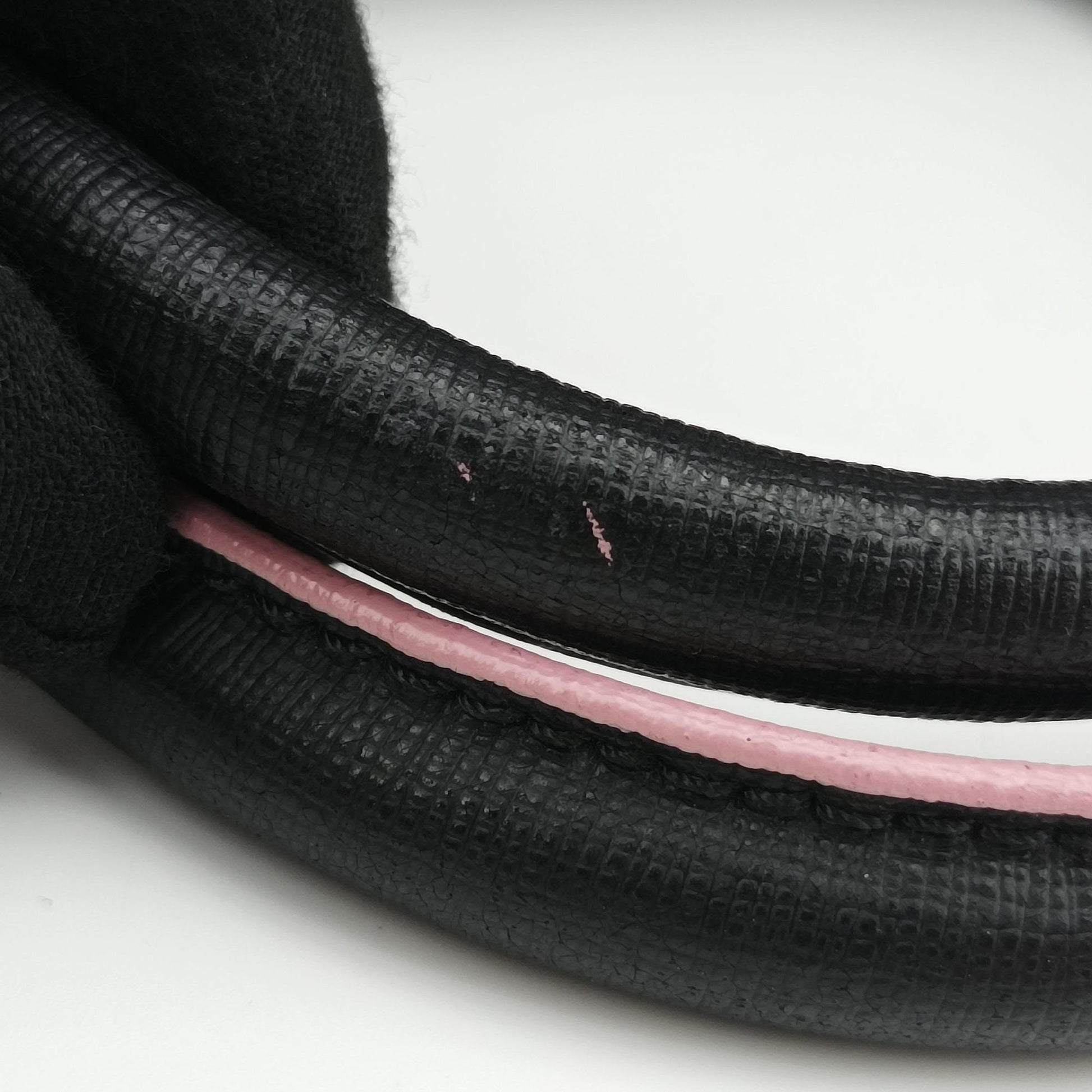 Forever Bauletto Zucchino Black×pink canvas×leather 8BL068 8BL068/HJE 128/2305フォーエバー バウレット  ズッキーノ ブラック×ピンク キャンバス×レザー 8BL068 8BL068/HJE 128/2305