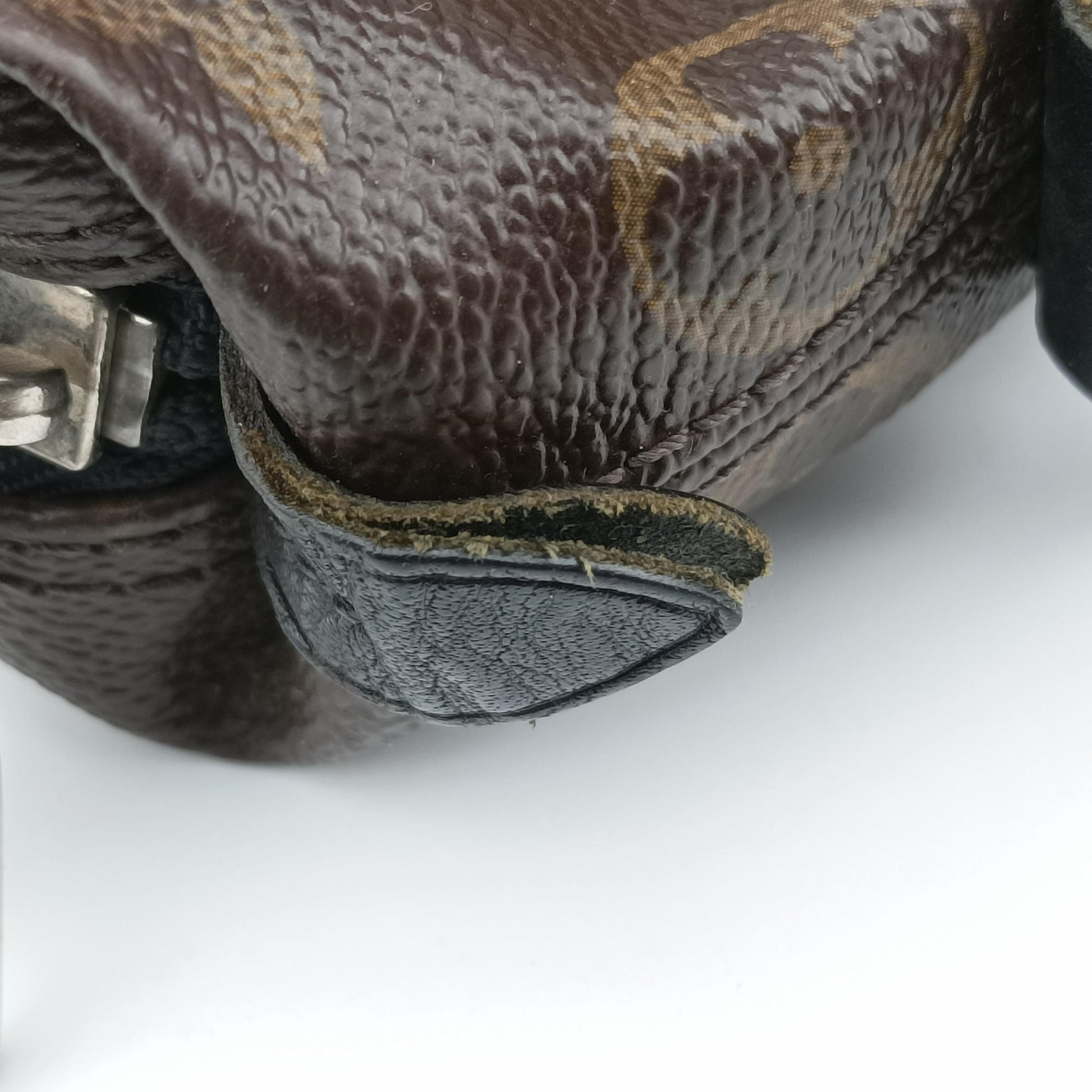 KITAN brown×black Monogram Canvas×calf leather M40388 DU5100キタン モノグラム/ブラウン×ブラック モノグラム キャンバス×カーフレザー M40388 DU5100