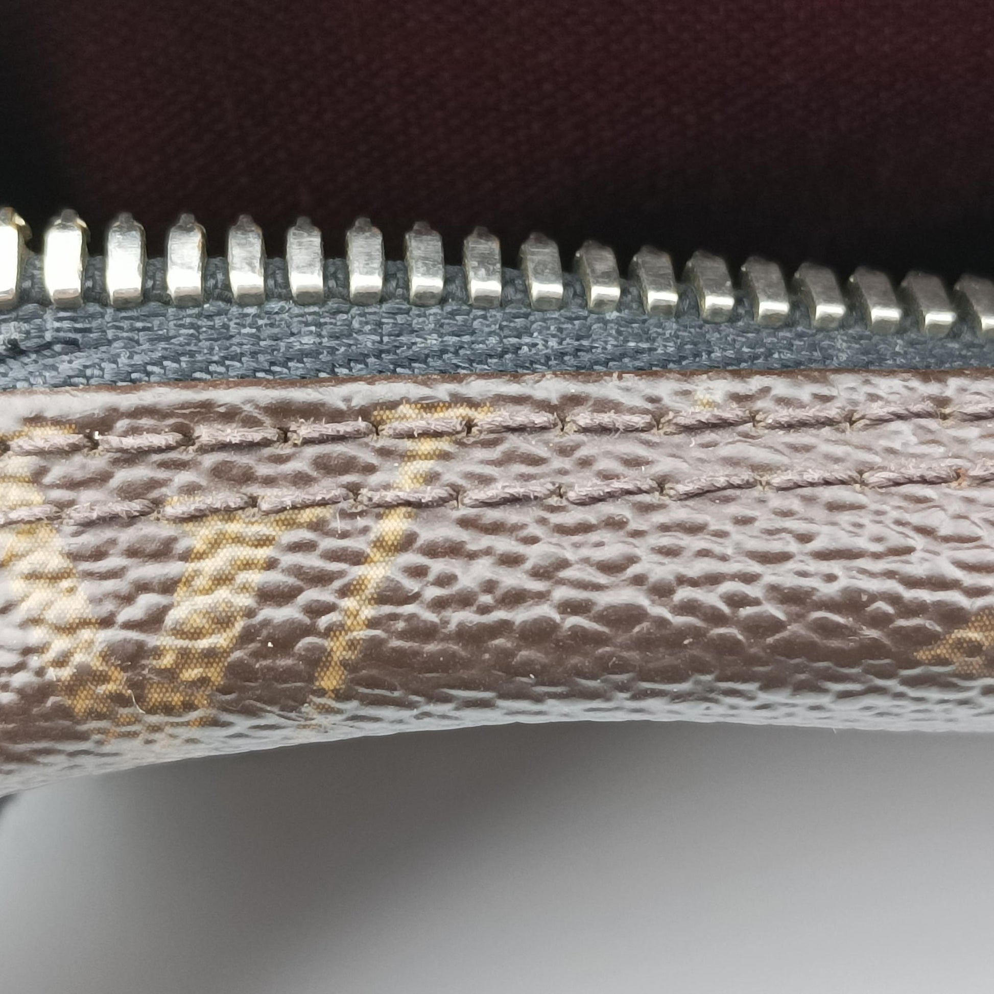 KITAN brown×black Monogram Canvas×calf leather M40388 DU5100キタン モノグラム/ブラウン×ブラック モノグラム キャンバス×カーフレザー M40388 DU5100