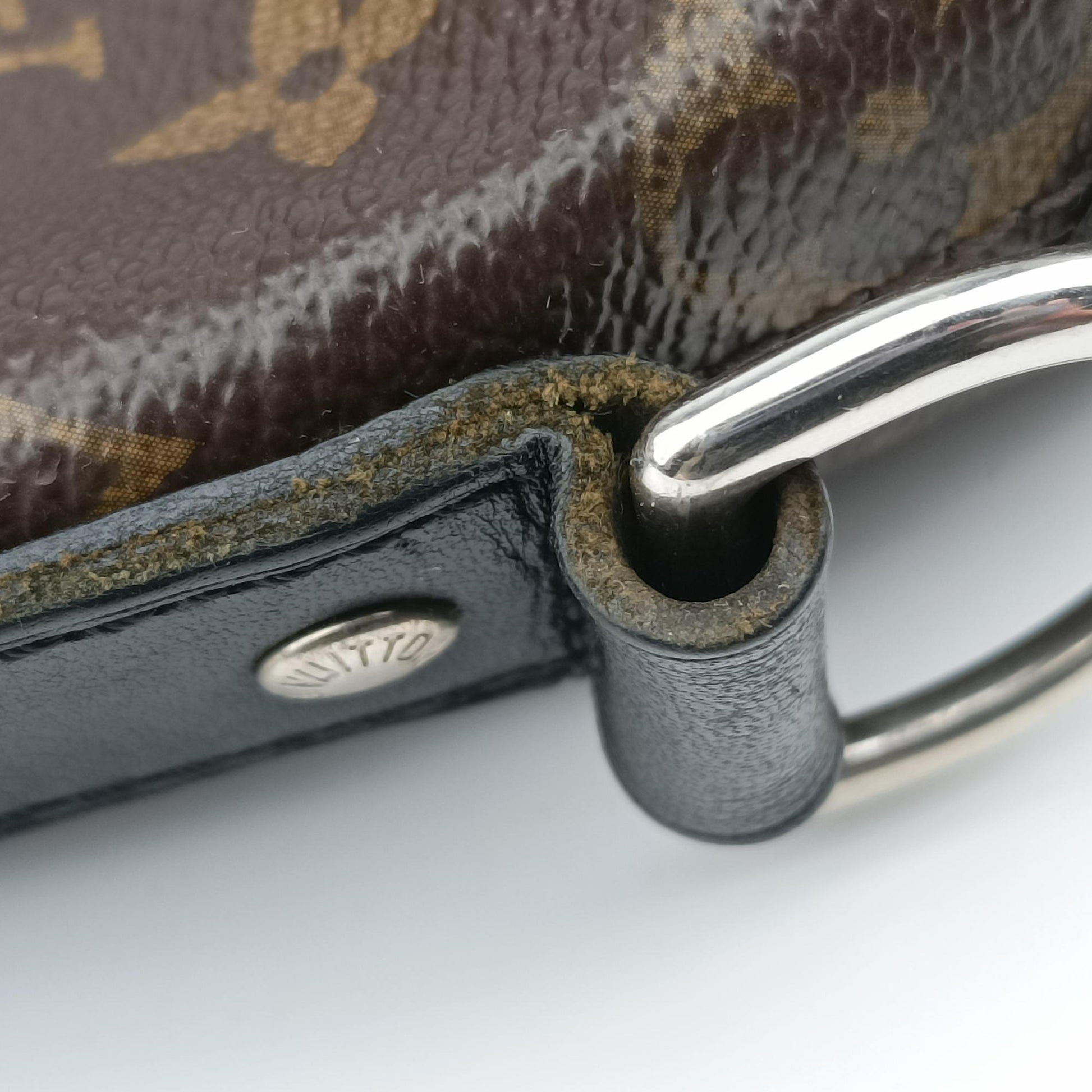 KITAN brown×black Monogram Canvas×calf leather M40388 DU5100キタン モノグラム/ブラウン×ブラック モノグラム キャンバス×カーフレザー M40388 DU5100