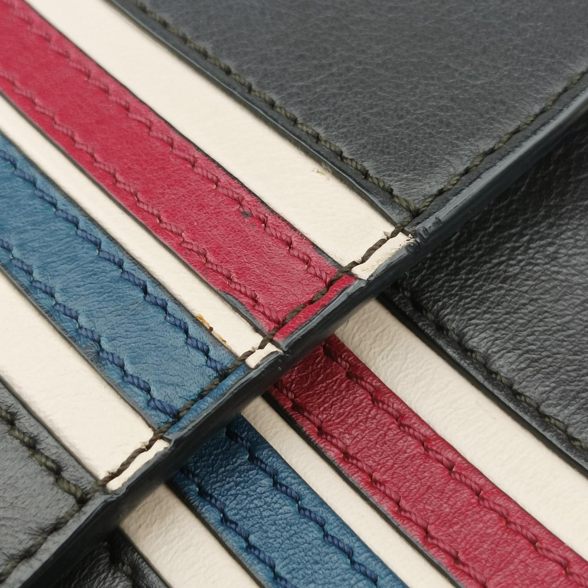 FAYE Black×multicolor Leather 01 17 70 65 2フェイ ブラック×マルチカラー レザー 01 17 70 65 2