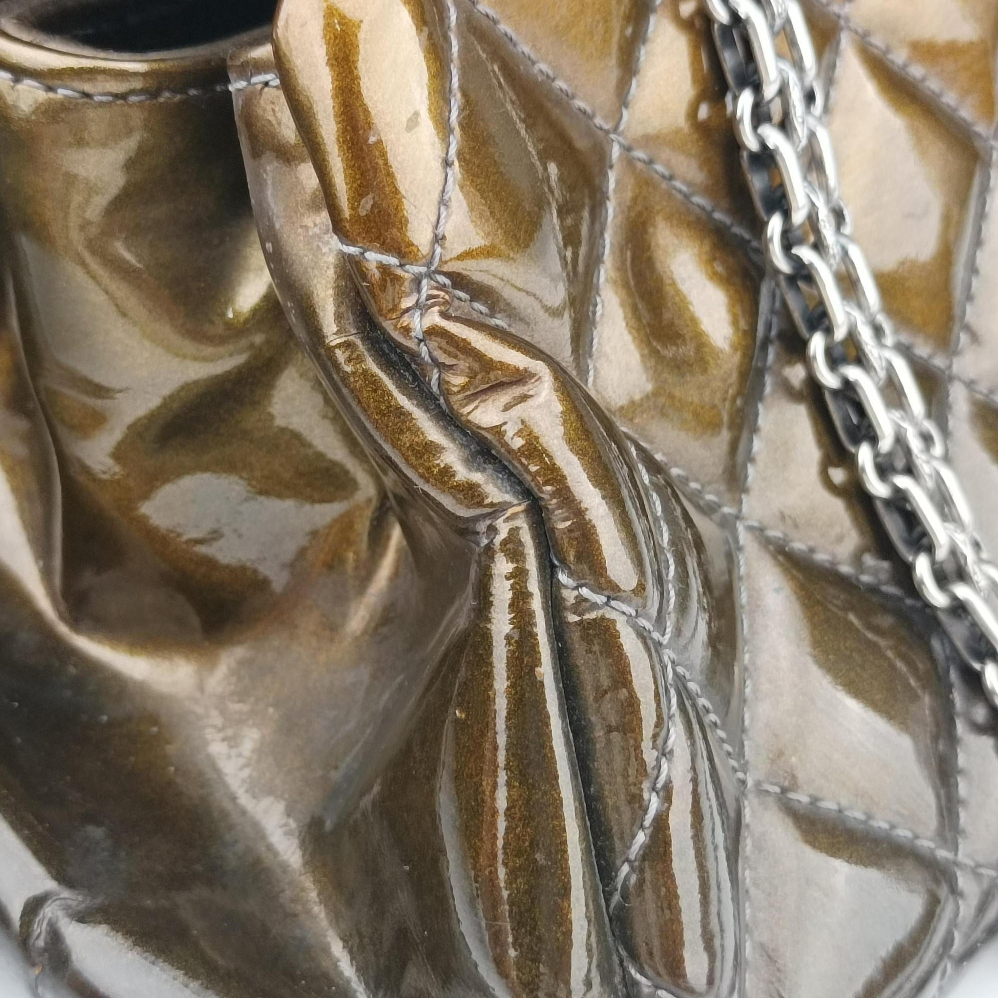 Mademoiselle Bowling Golden×Multicolour Patent A49854 15057639マドモアゼル ボーリング ゴールド×マルチカラー パテント A49854 15057639