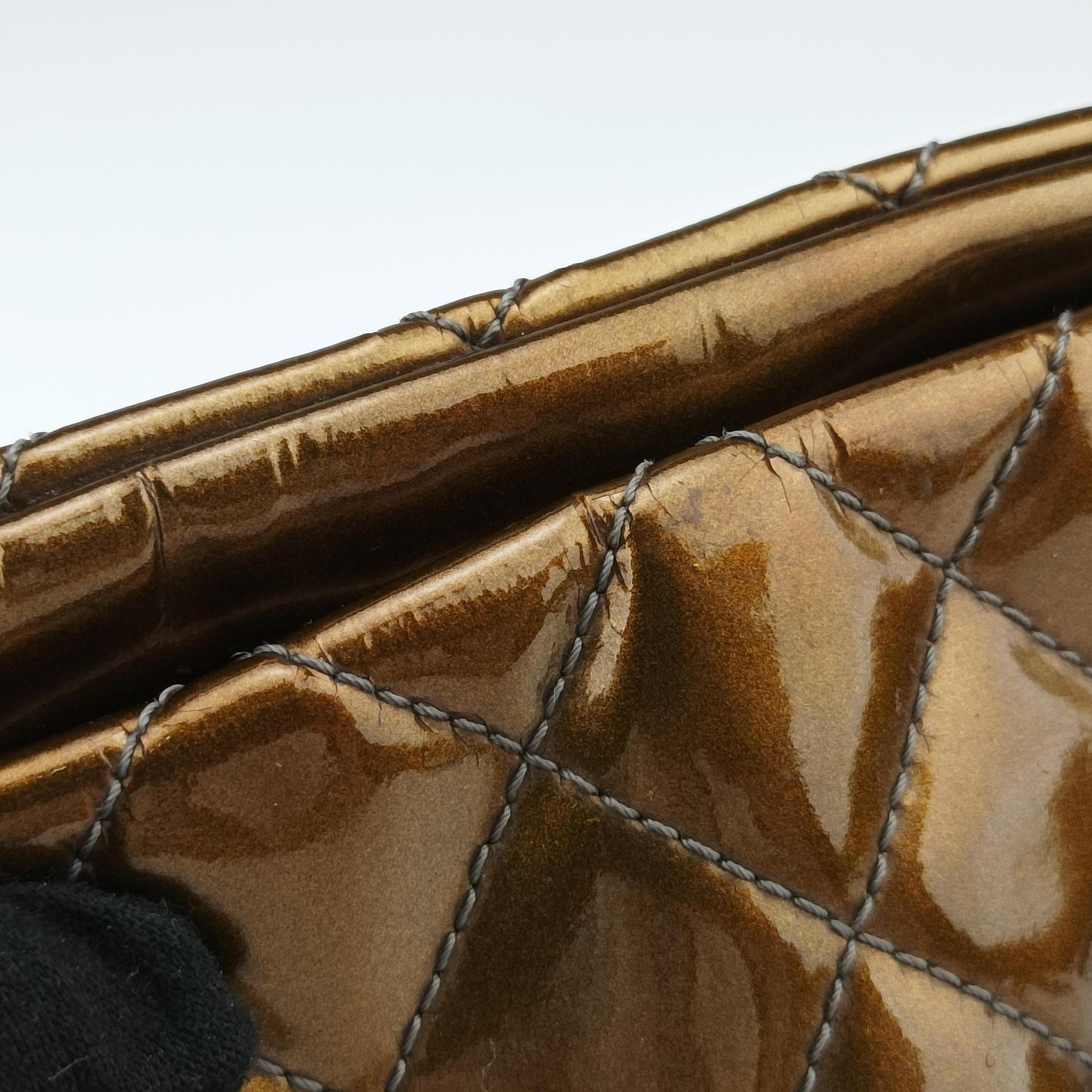 Mademoiselle Bowling Golden×Multicolour Patent A49854 15057639マドモアゼル ボーリング ゴールド×マルチカラー パテント A49854 15057639