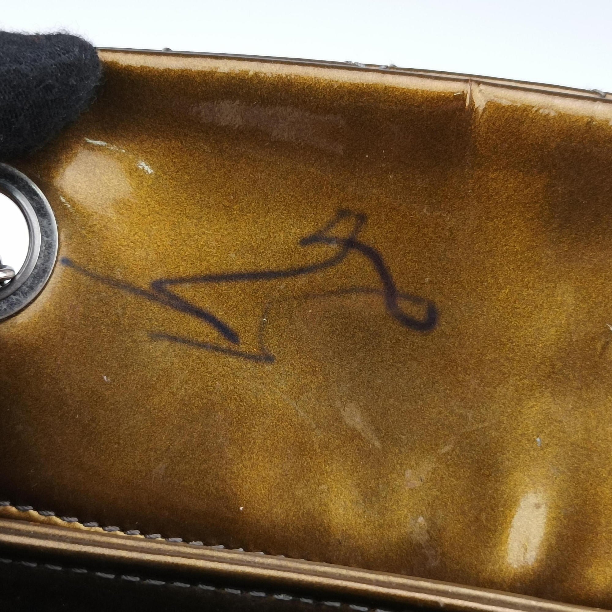 Mademoiselle Bowling Golden×Multicolour Patent A49854 15057639マドモアゼル ボーリング ゴールド×マルチカラー パテント A49854 15057639