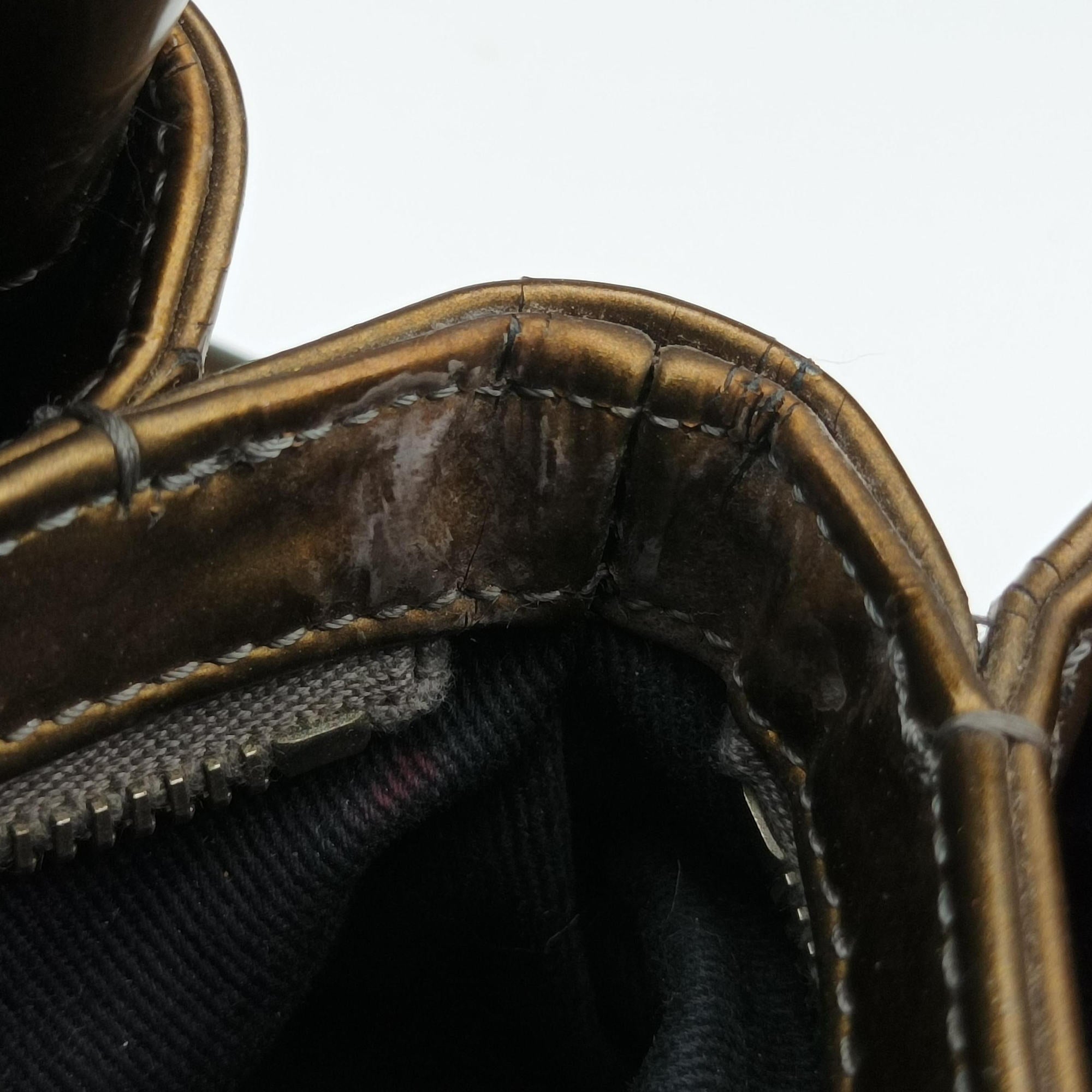 Mademoiselle Bowling Golden×Multicolour Patent A49854 15057639マドモアゼル ボーリング ゴールド×マルチカラー パテント A49854 15057639