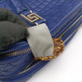 Medusa Demetra Vanitas Satchel Blue Leather メデューサ デメテル バニティ サッチェル ブルー レザー 