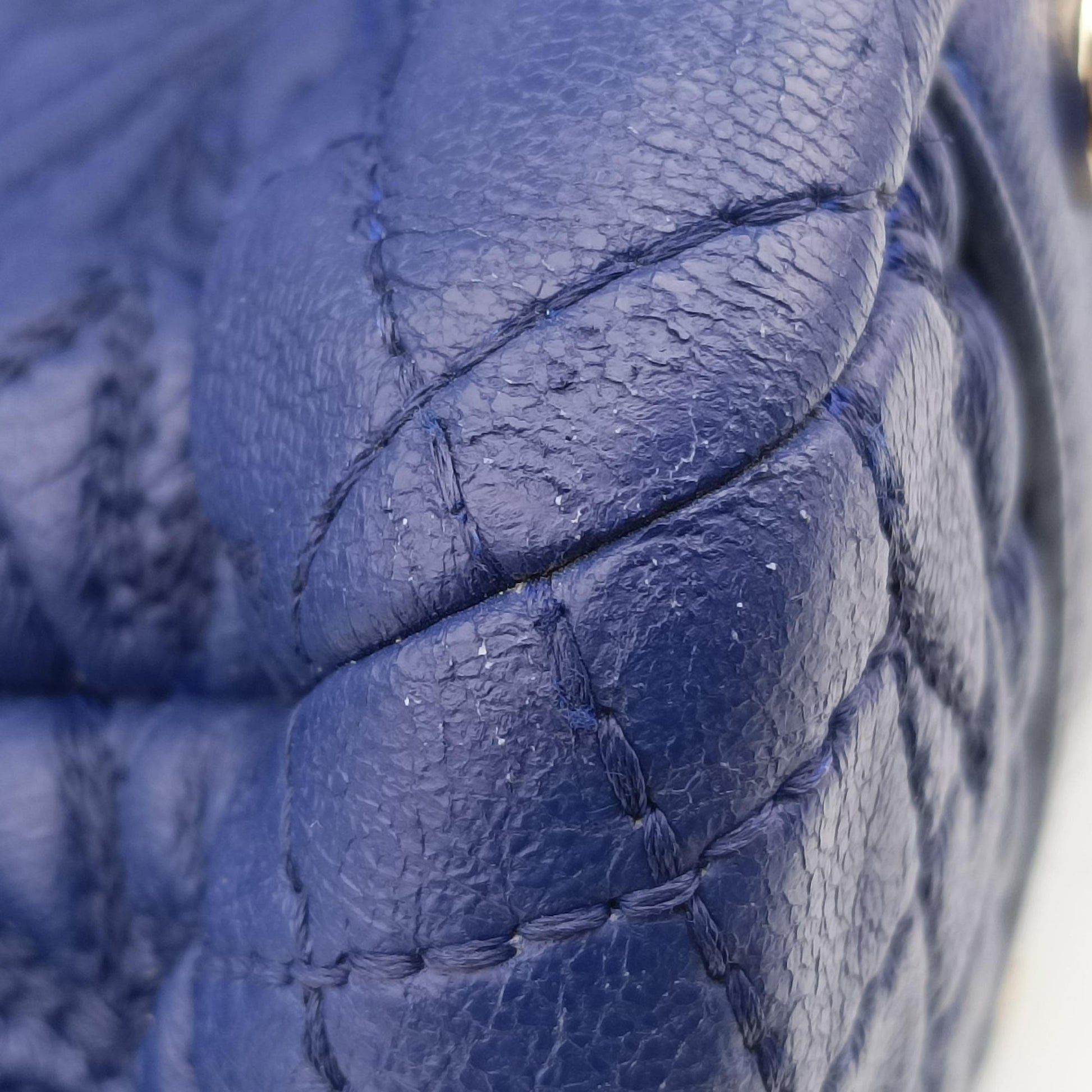 Medusa Demetra Vanitas Satchel Blue Leather メデューサ デメテル バニティ サッチェル ブルー レザー 