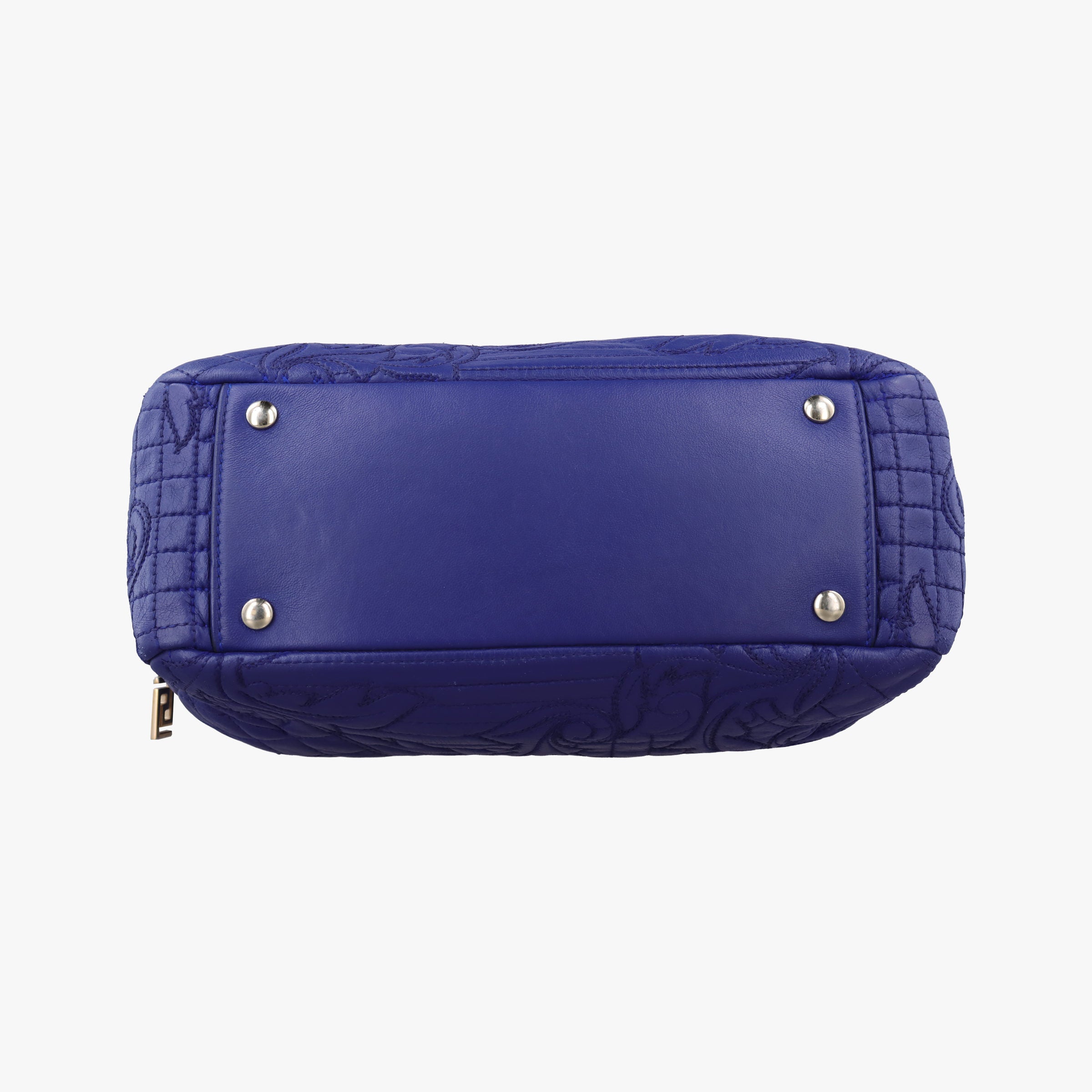 Medusa Demetra Vanitas Satchel Blue Leather メデューサ デメテル バニティ サッチェル ブルー レザー 
