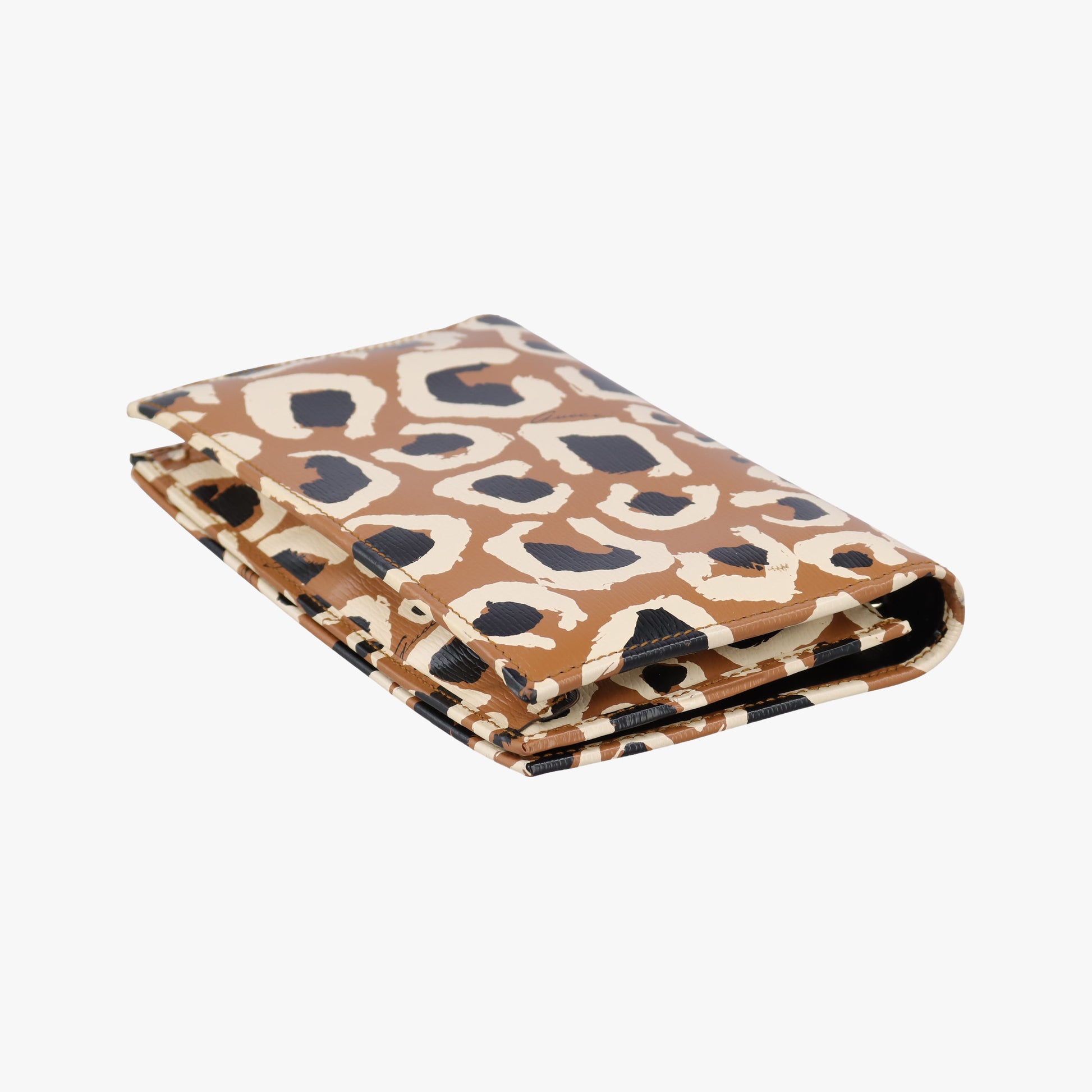 GG Betty Leopard Print beige×Multicolour Leather 354697 GGベティ レオパードプリント ベージュ×マルチカラー レザー 354697 