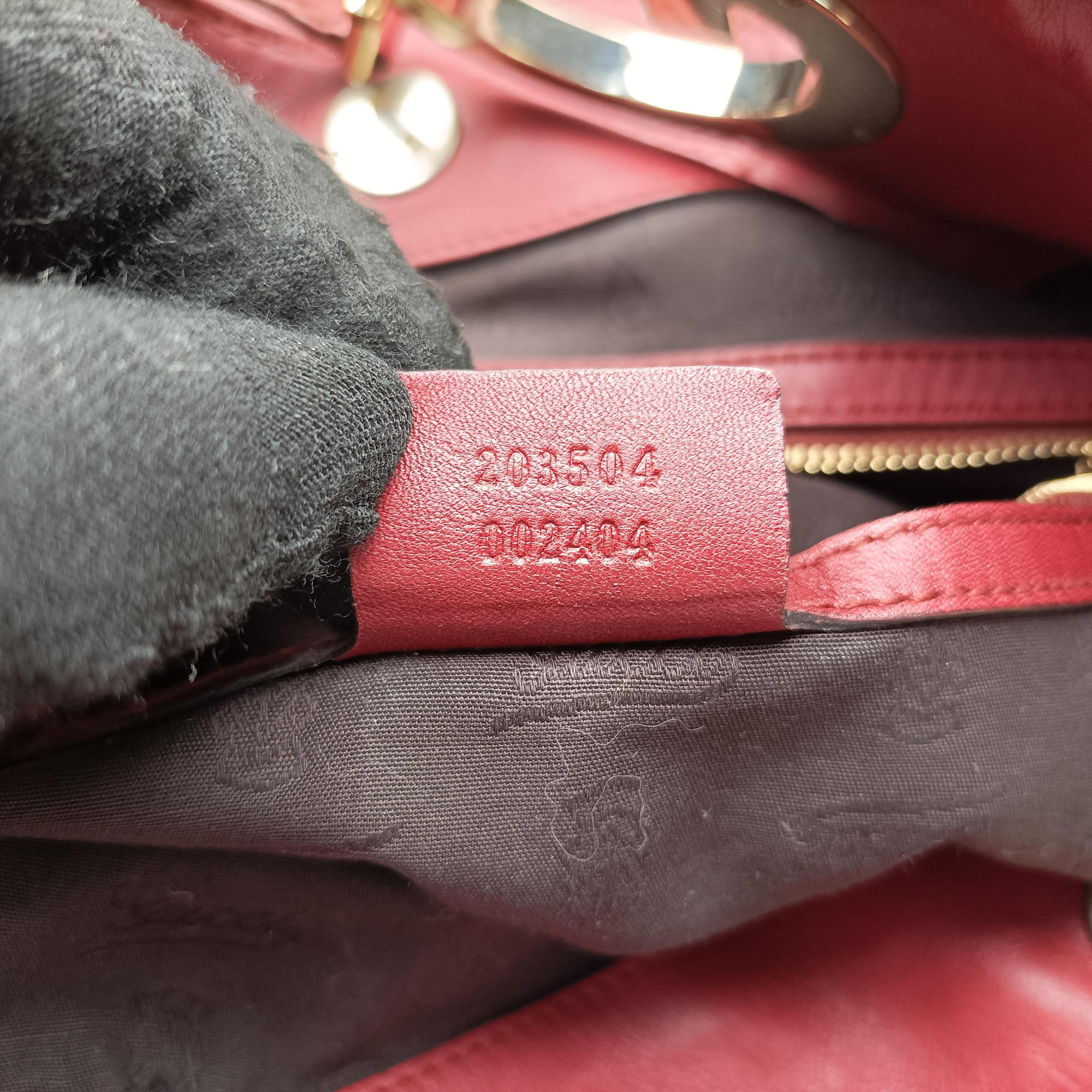 Charlotte Red Leather 203504 E6254544シャーロット レッド レザー 203504 E6254544