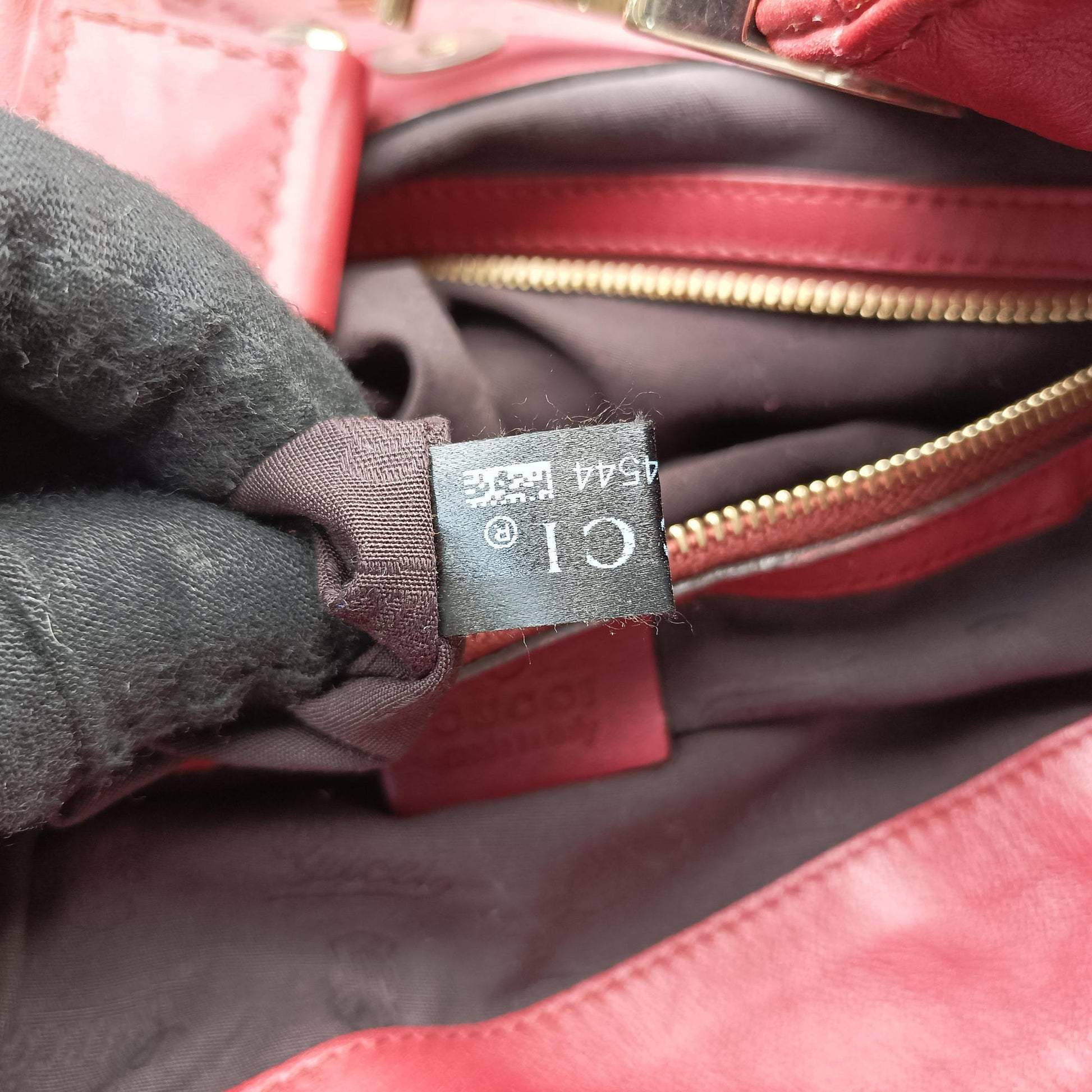 Charlotte Red Leather 203504 E6254544シャーロット レッド レザー 203504 E6254544