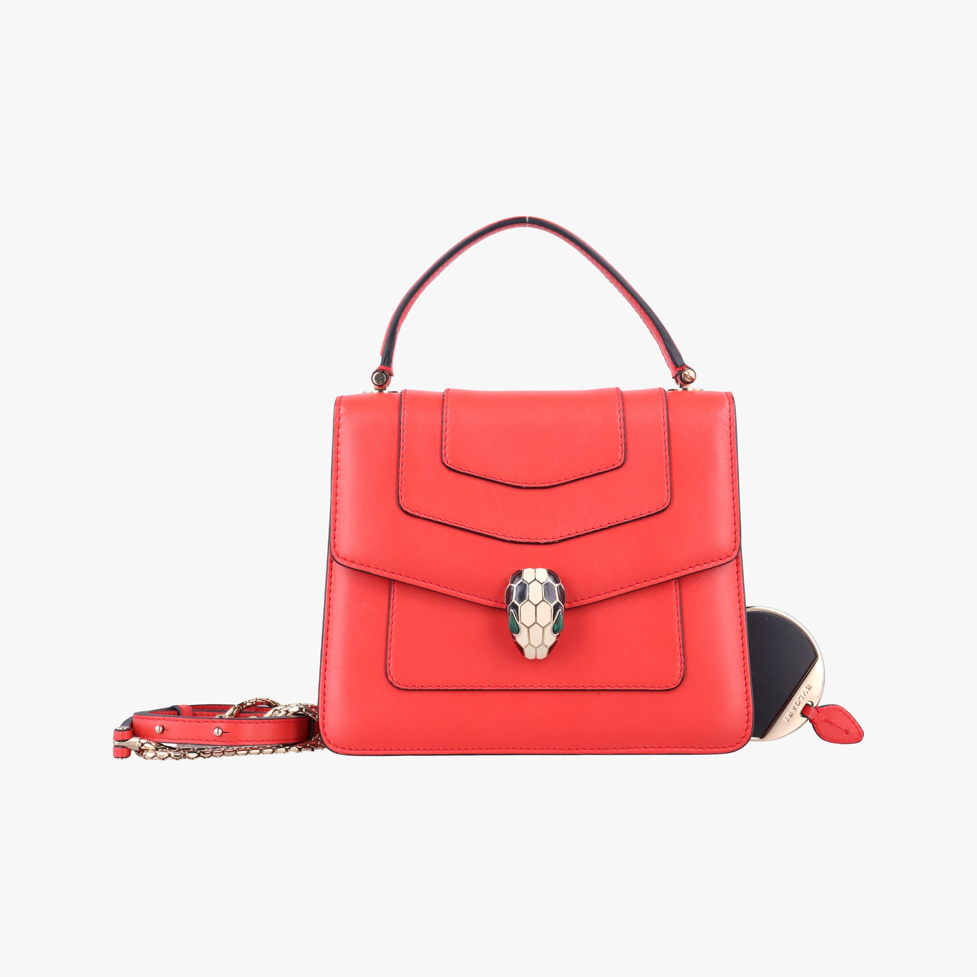 SERPENTI FOREVER Red Leather MM-N14-38320セルペンティ フォーエバー レッド レザー MM-N14-38320