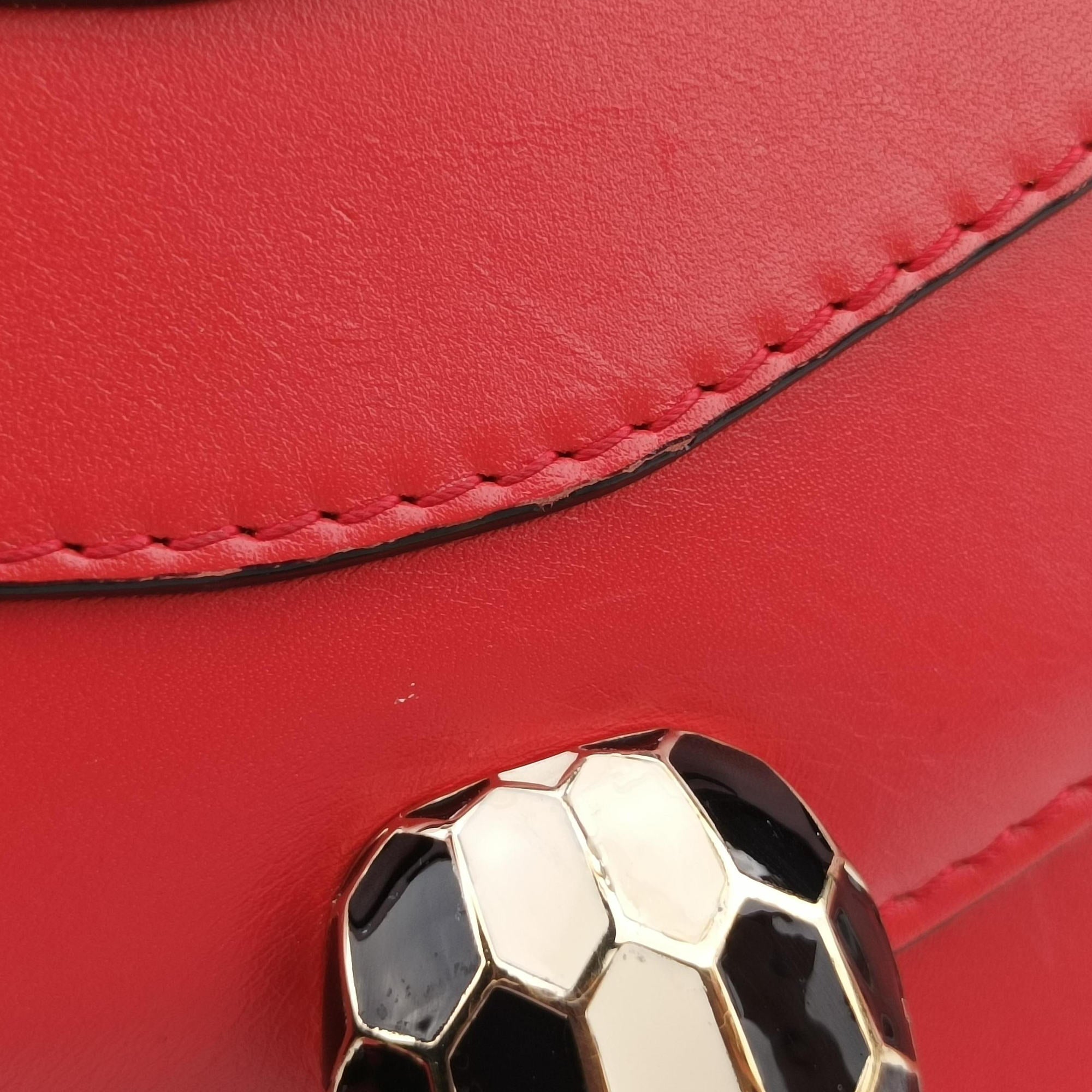 SERPENTI FOREVER Red Leather MM-N14-38320セルペンティ フォーエバー レッド レザー MM-N14-38320
