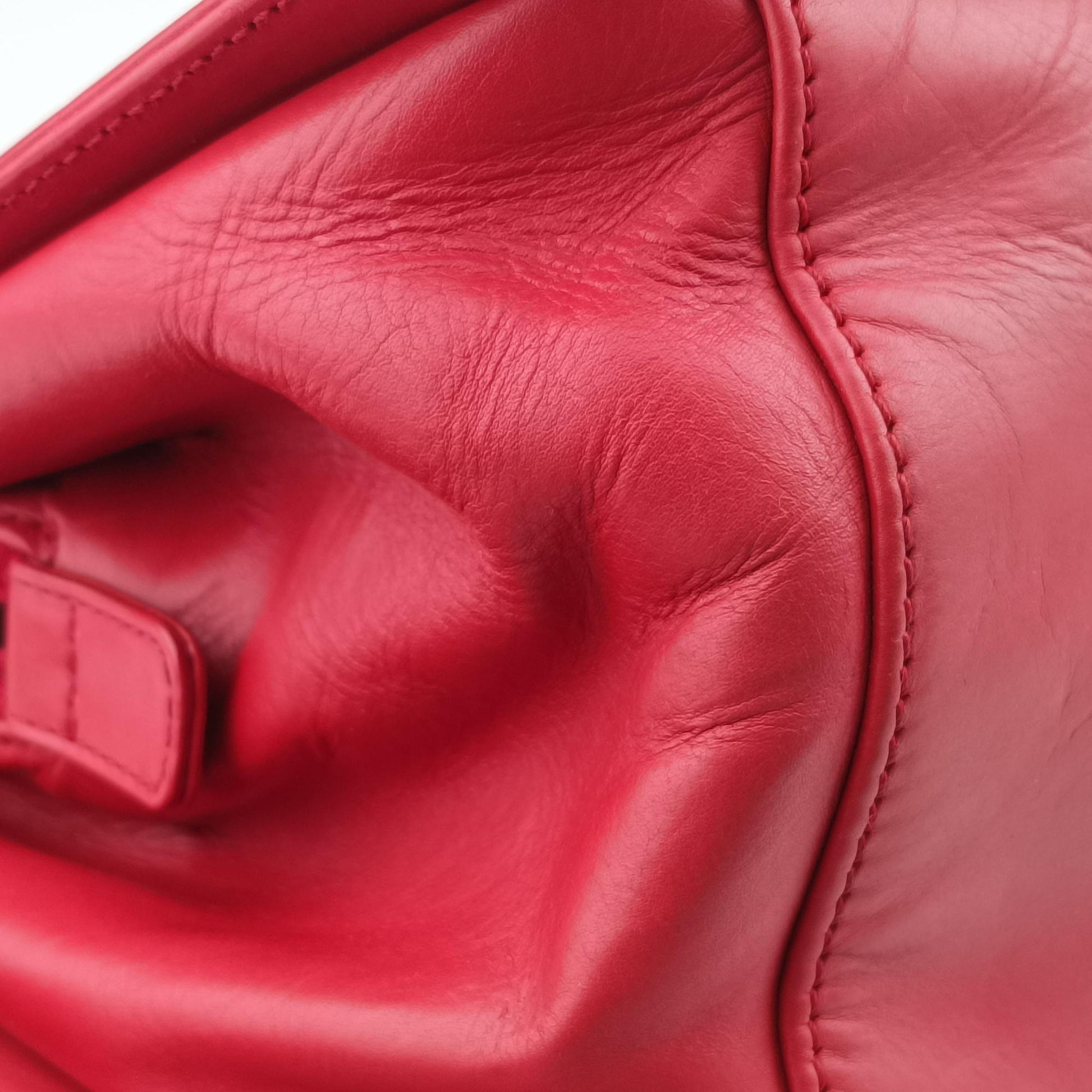 Jetsetter Boy Shopping Tote Red Leather A66708 15635588ジェットセッター ボーイ ショッピング トート レッド レザー A66708 15635588