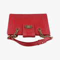 Jetsetter Boy Shopping Tote Red Leather A66708 15635588ジェットセッター ボーイ ショッピング トート レッド レザー A66708 15635588
