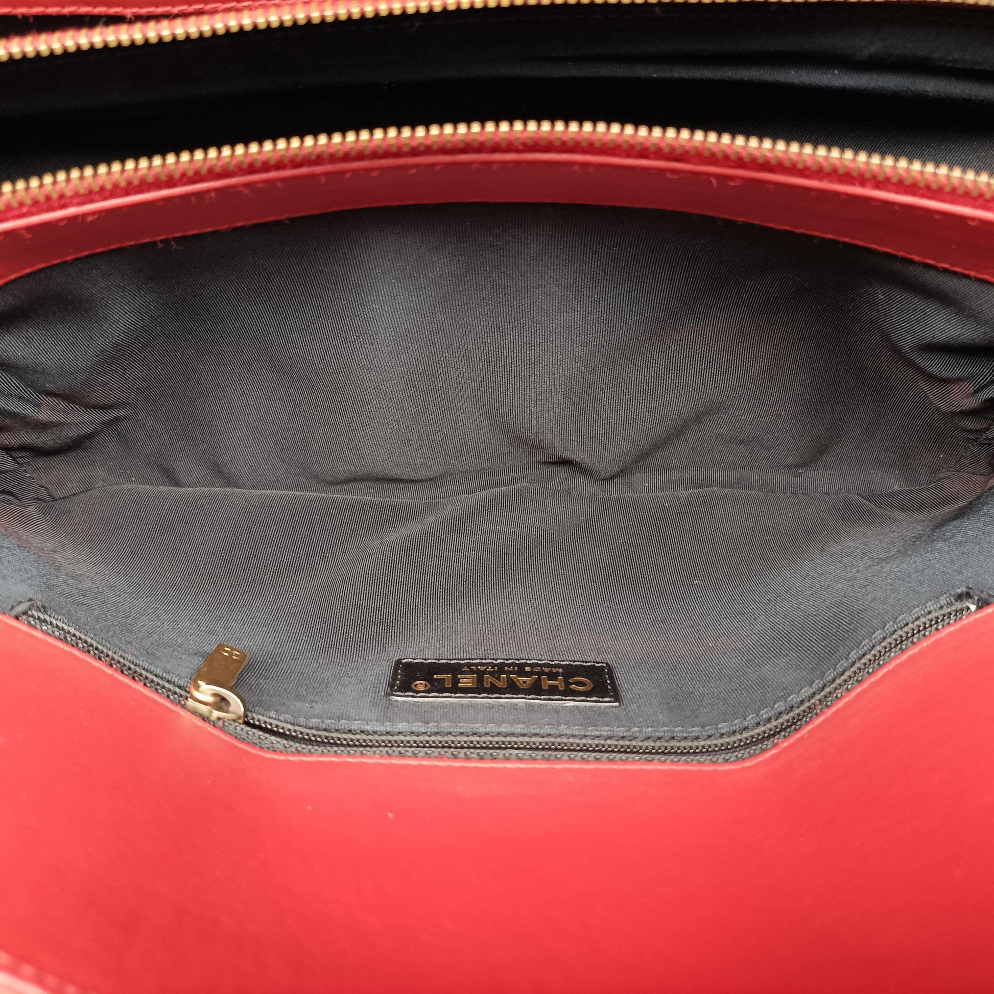 Jetsetter Boy Shopping Tote Red Leather A66708 15635588ジェットセッター ボーイ ショッピング トート レッド レザー A66708 15635588