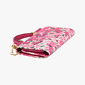 Sicily floral pink×Multicolour leather シシリー フローラル ピンク×マルチカラー レザー 