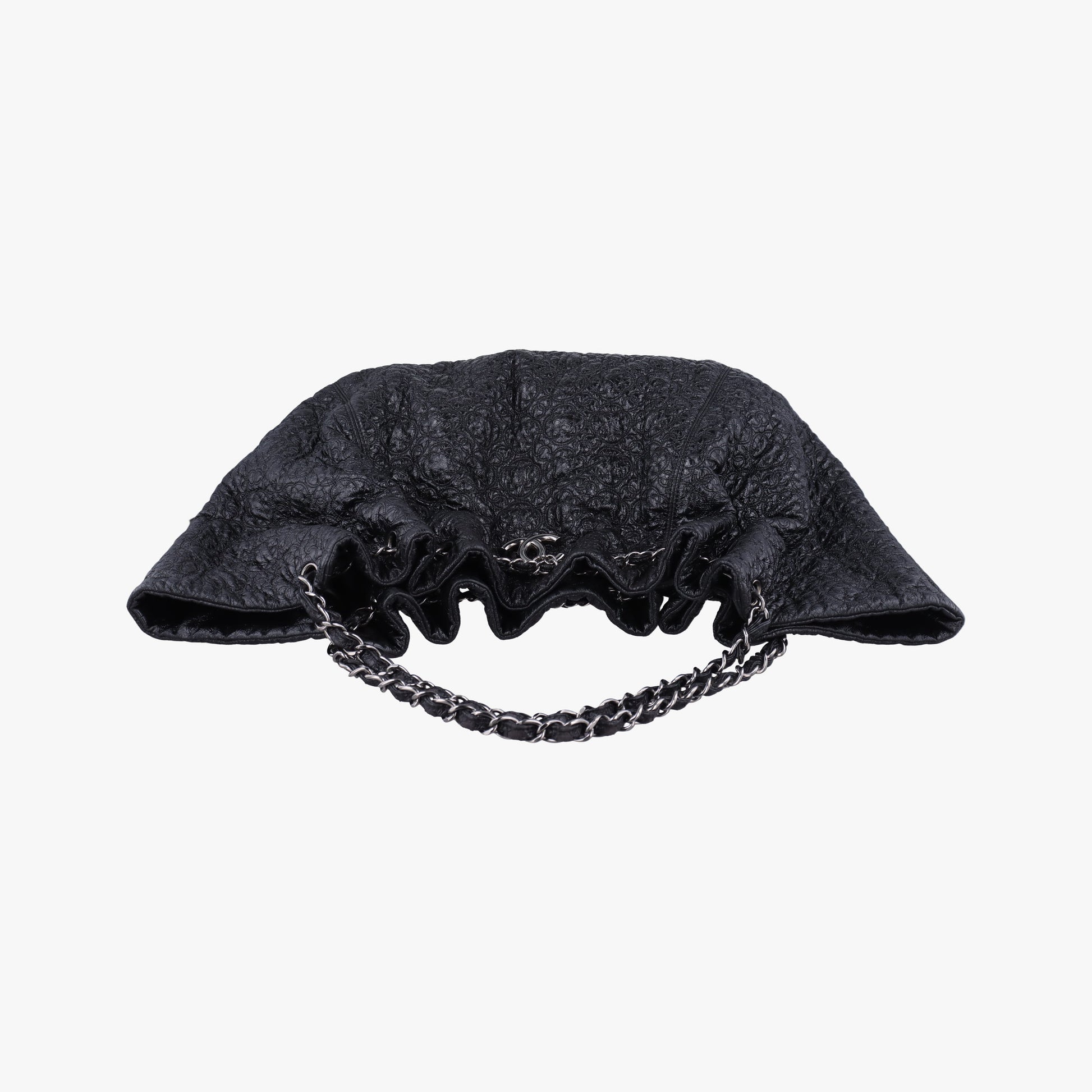 Coco Cabas GM Coco Mark Black Leather A46971 12899571ココカバスGM ココマーク ブラック レザー A46971 12899571