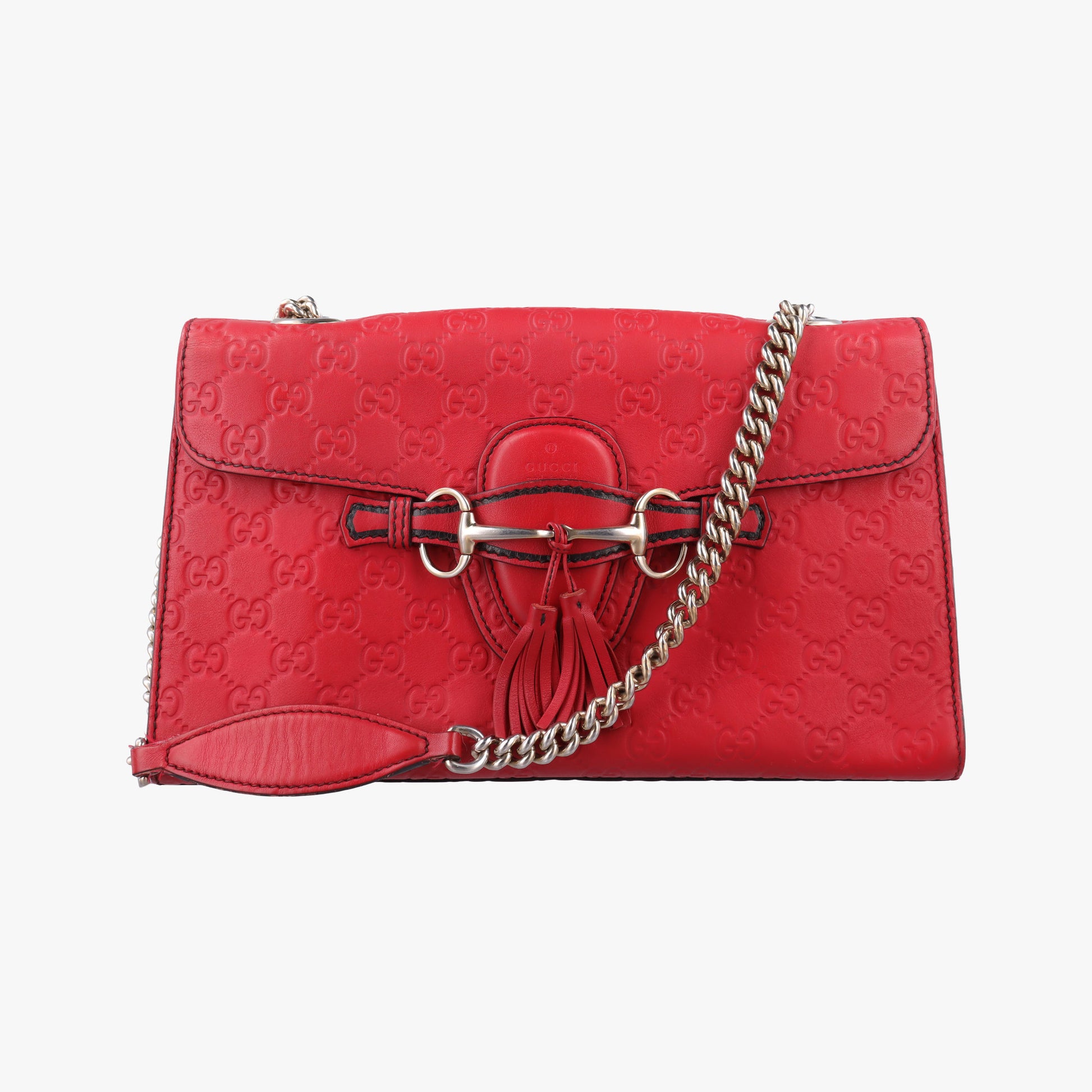 Emily Red Leather 295402 G012752354エミリー レッド レザー 295402 G012752354