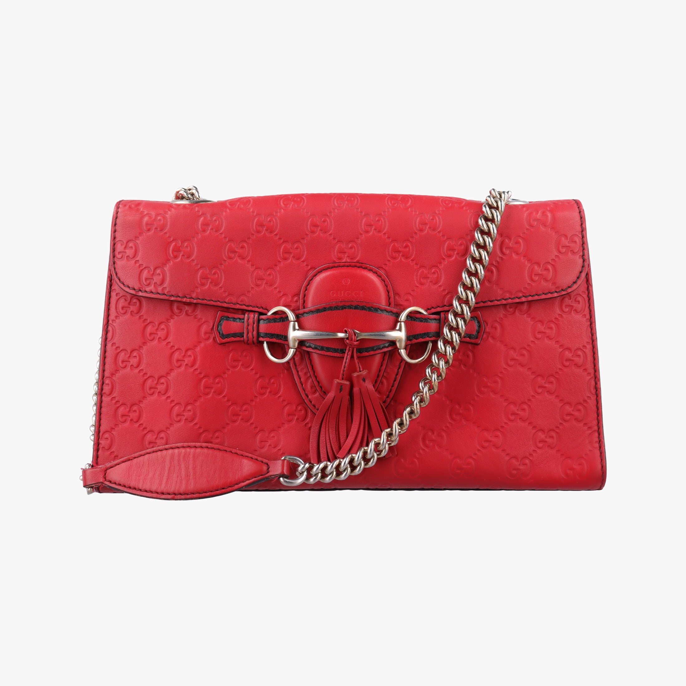 Emily Red Leather 295402 G012752354エミリー レッド レザー 295402 G012752354